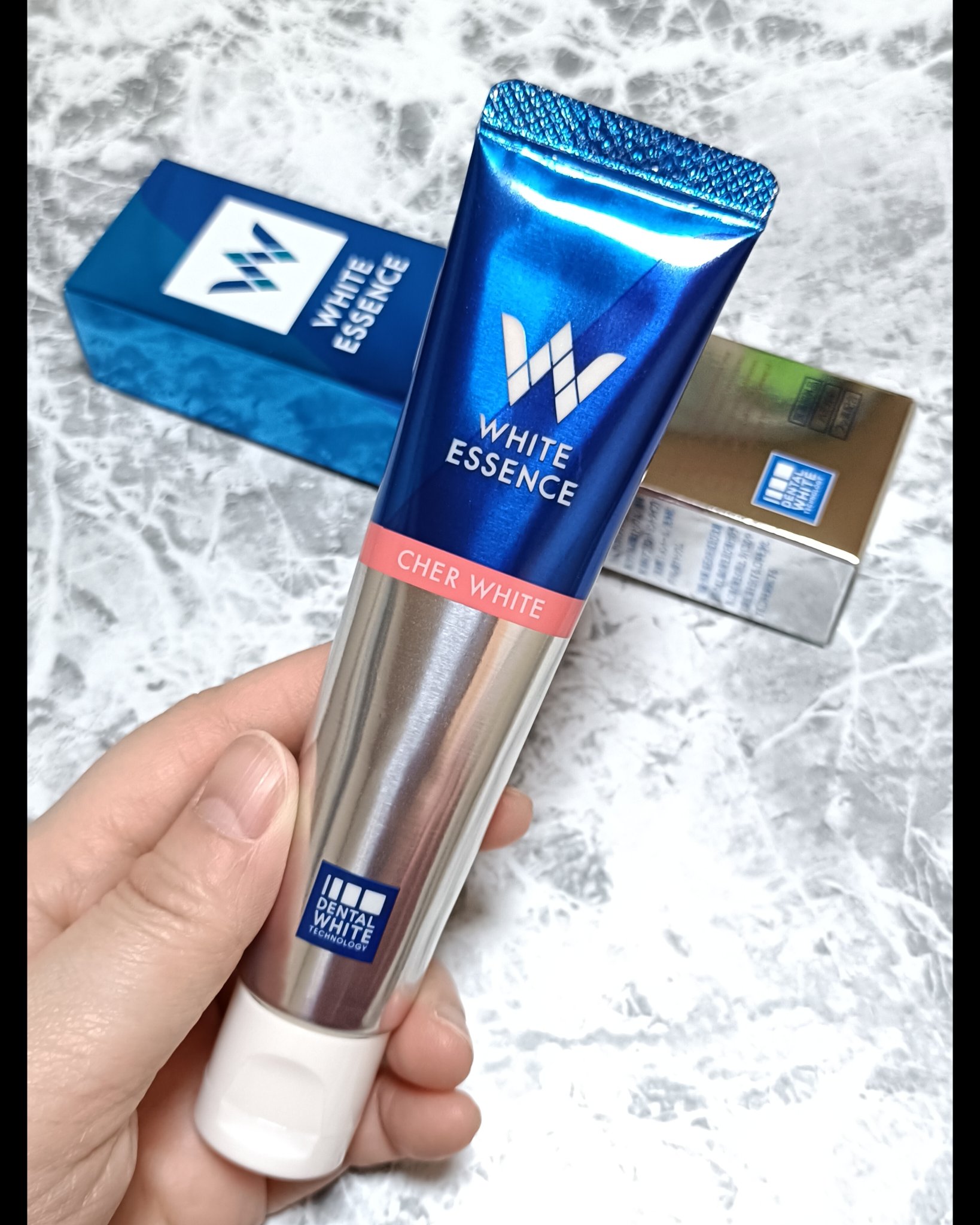 シェールホワイト/ホワイトエッセンス/歯磨き粉を使ったクチコミ（1枚目）