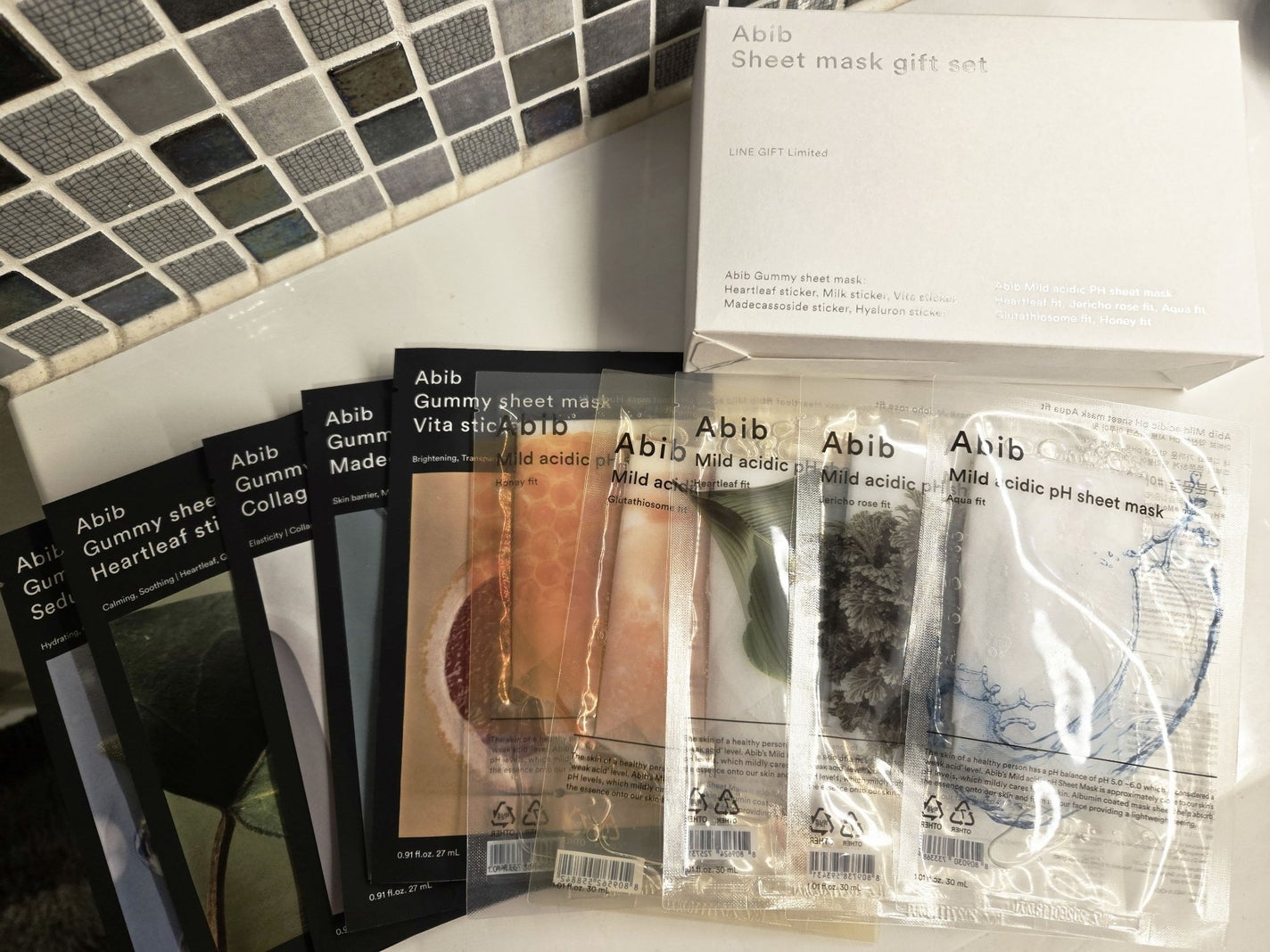 きき(ᯅ̈ ) on LIPS 「▷abibマスクパックトライアルセット(10枚10種入り)友達..」(1枚目)