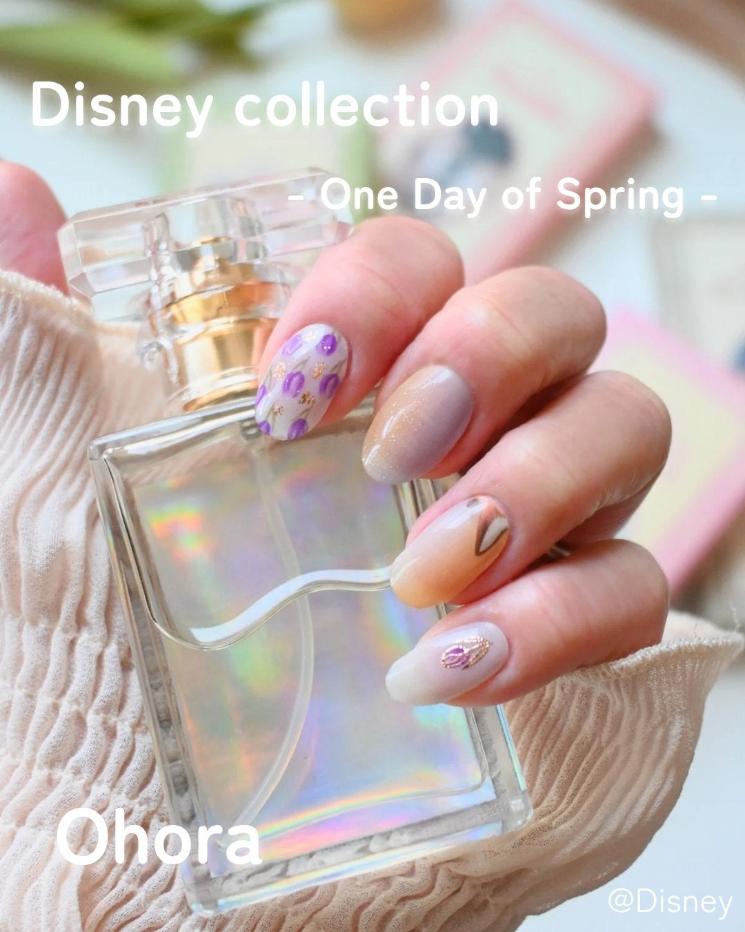 セミキュアジェルネイル(ハンド)/ohora/ネイルシールを使ったクチコミ(1枚目)