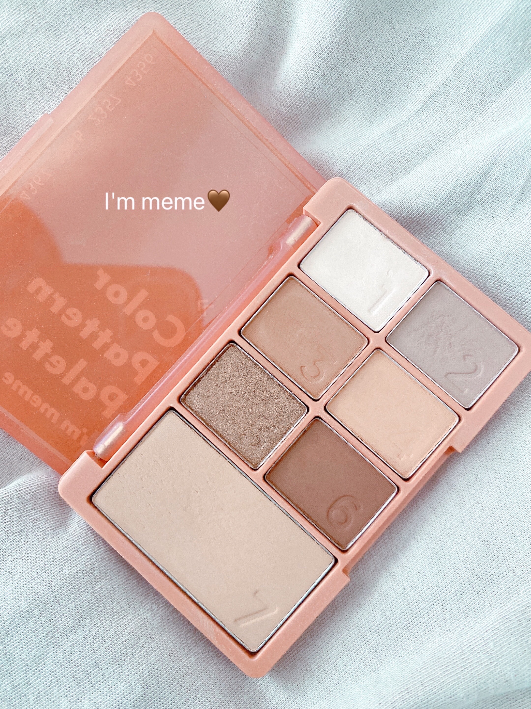 カラーパターンパレット/i’m meme/マルチパレットを使ったクチコミ（1枚目）