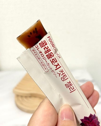 ゆんꪔ̤̮  フォロバ100 on LIPS 「,  𓂃𓈒𓏸𓂃𓈒𓏸◌FOODOLOGYコレオロジーカットゼリー..」(3枚目)