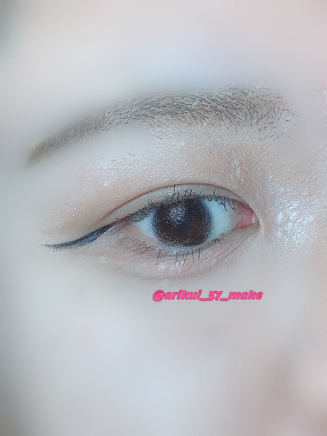 シャイニーシャドウ N/excel/単色アイシャドウを使ったクチコミ(5枚目)