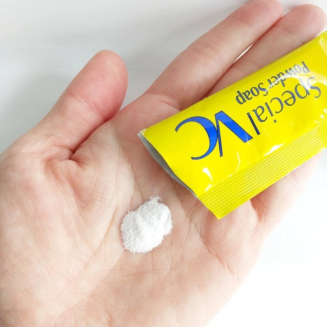 スペシャルパウダーソープＶＣ/Cure/洗顔パウダーを使ったクチコミ（3枚目）