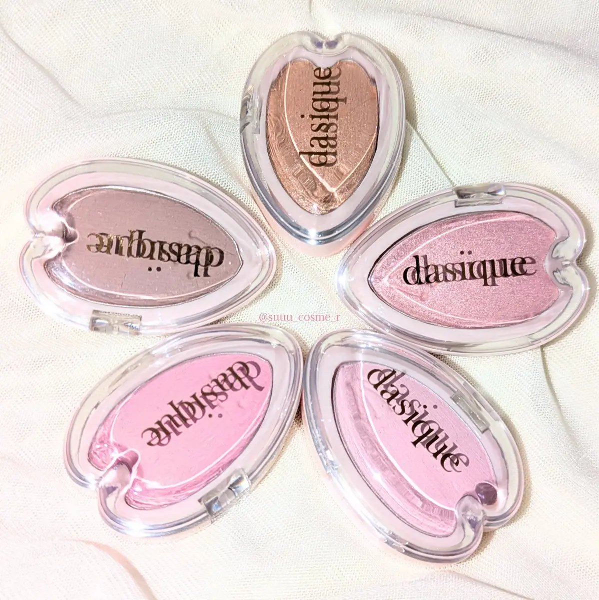 ブルーミングシングルシャドウ/dasique/単色アイシャドウを使ったクチコミ（1枚目）