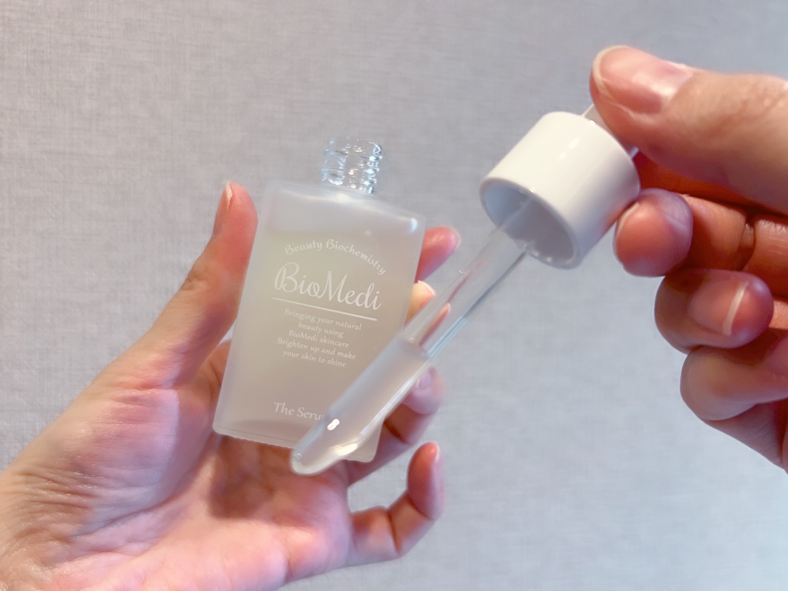 ビオメディザセラム/BioMedi/美容液を使ったクチコミ（3枚目）