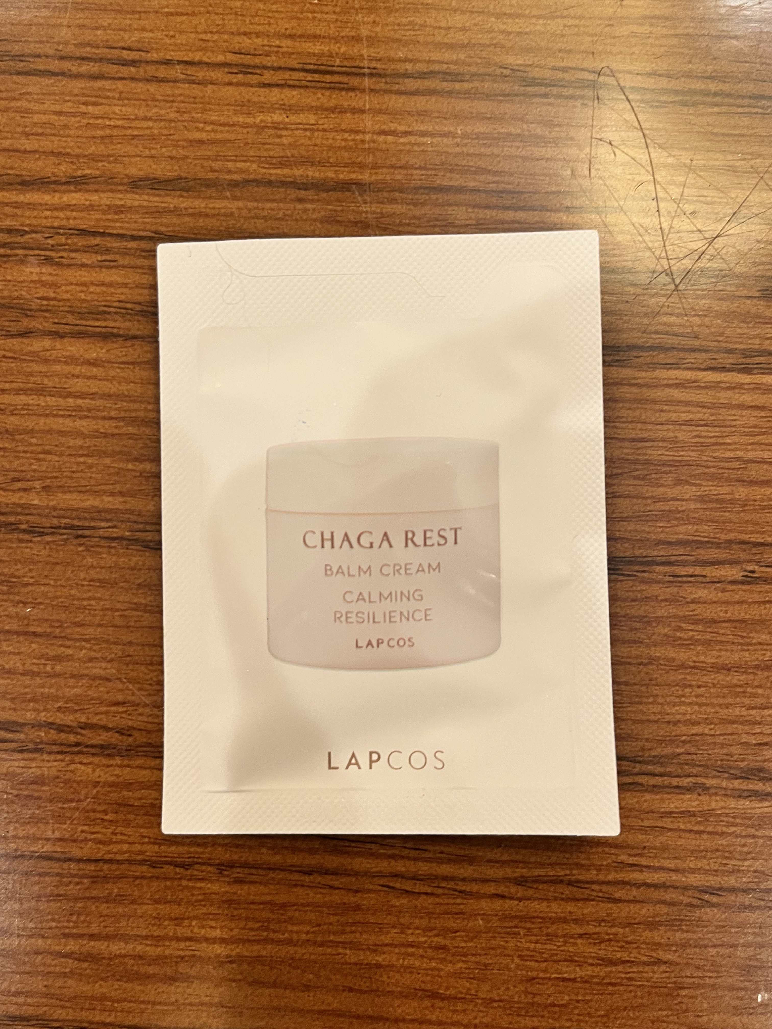 チャーガレストバームクリーム/ラプコス/フェイスバームを使ったクチコミ（1枚目）