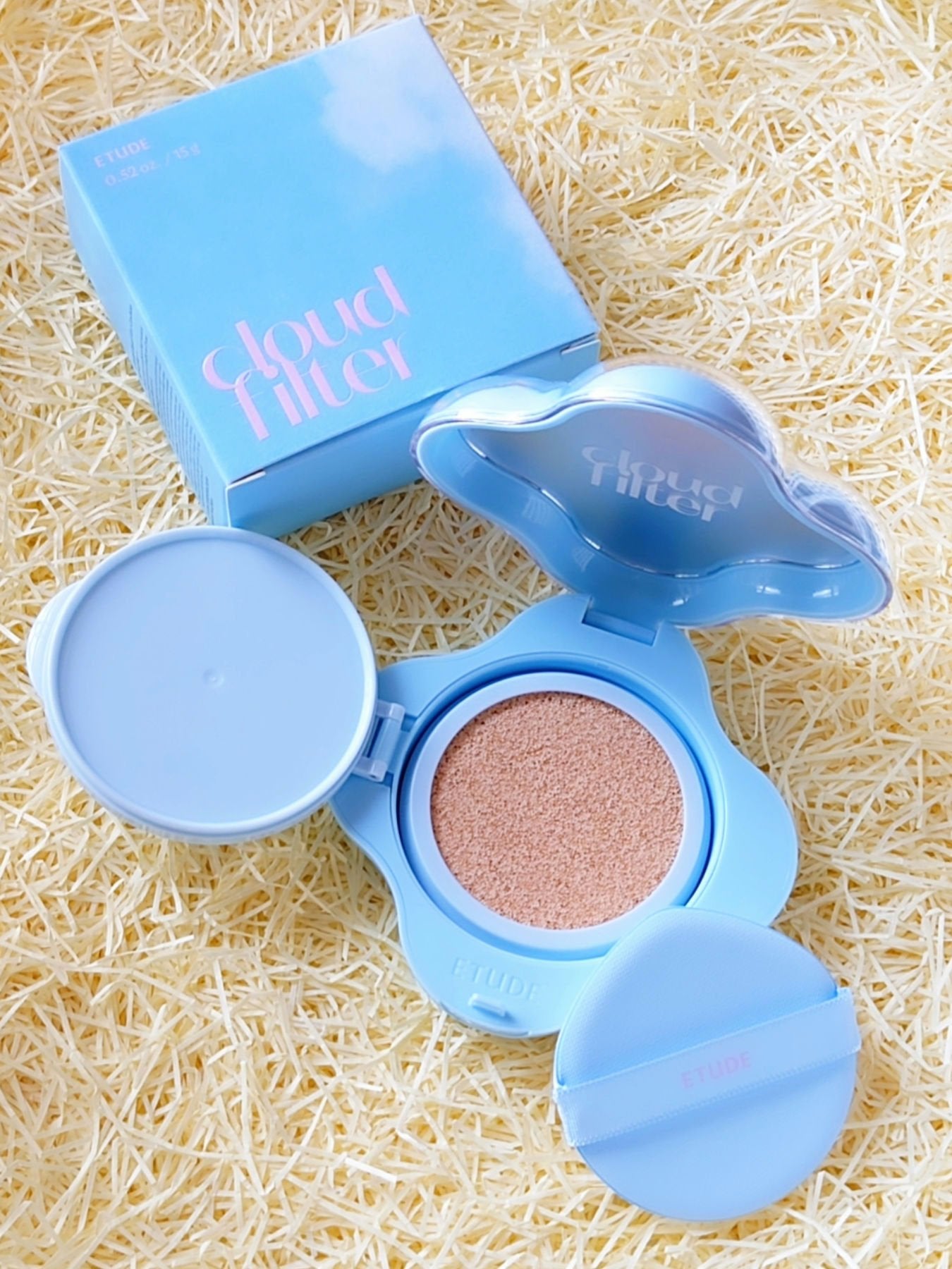 クラウドフィルタークッション/ETUDE/クッションファンデーションを使ったクチコミ(1枚目)