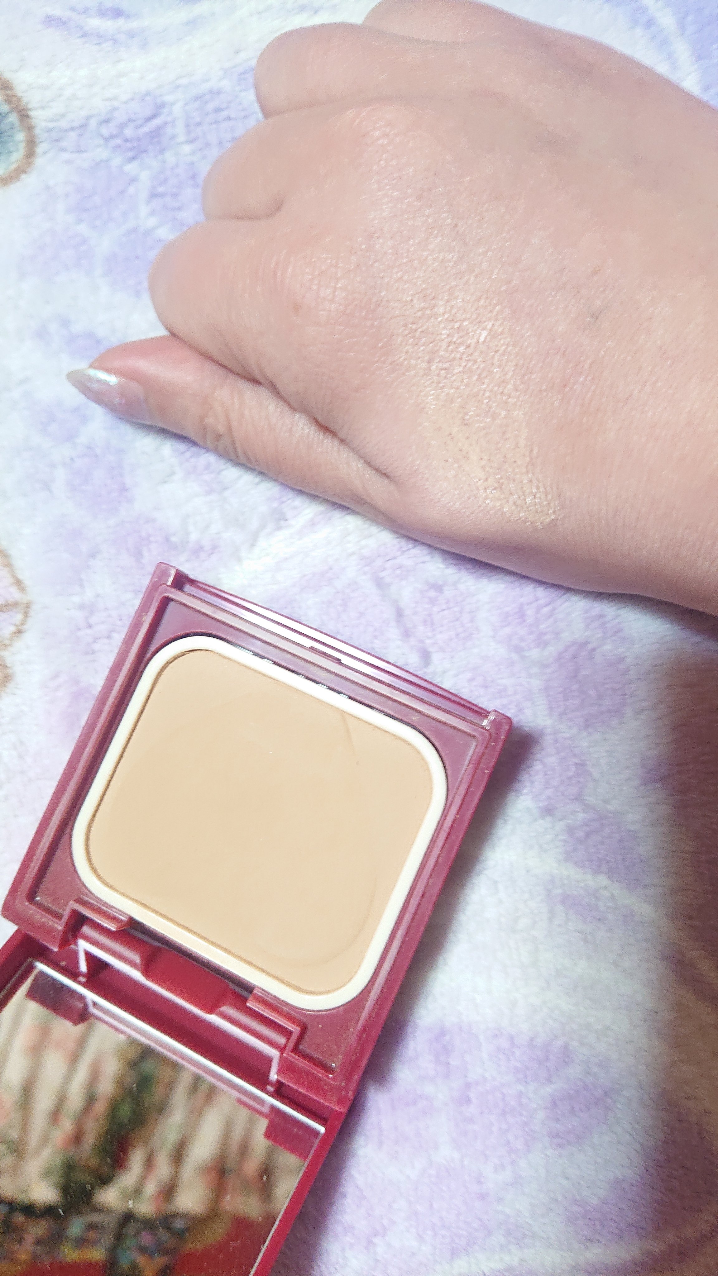 プロフィニッシュファンデーション/インテグレート/パウダーファンデーションを使ったクチコミ（2枚目）