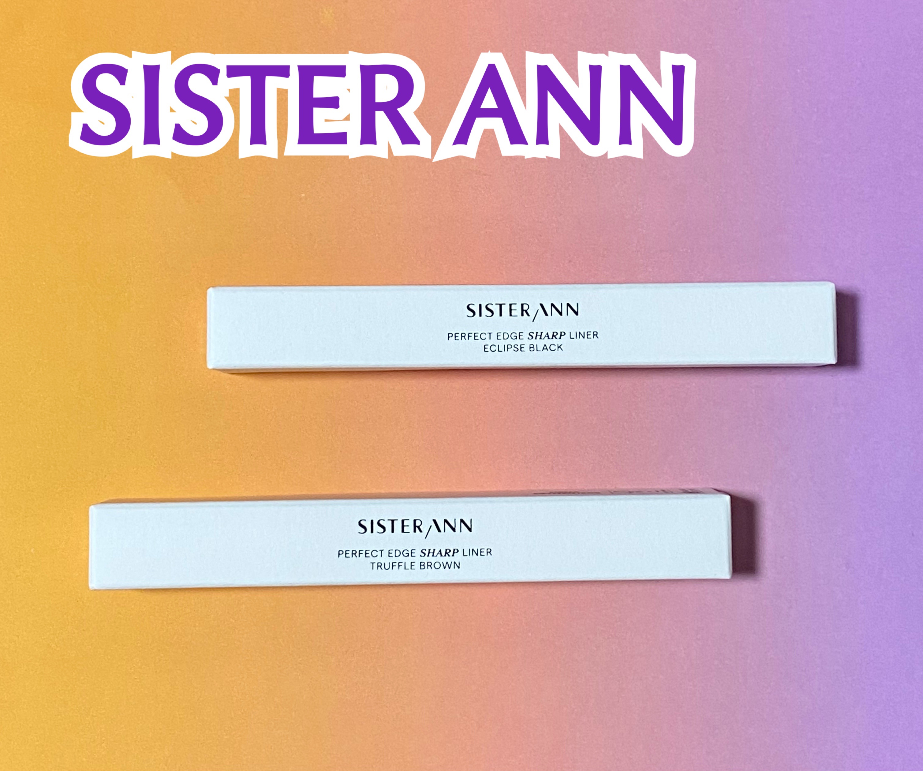 パーフェクトエッジシャープライナー/SISTER ANN/リキッドアイライナーを使ったクチコミ（1枚目）