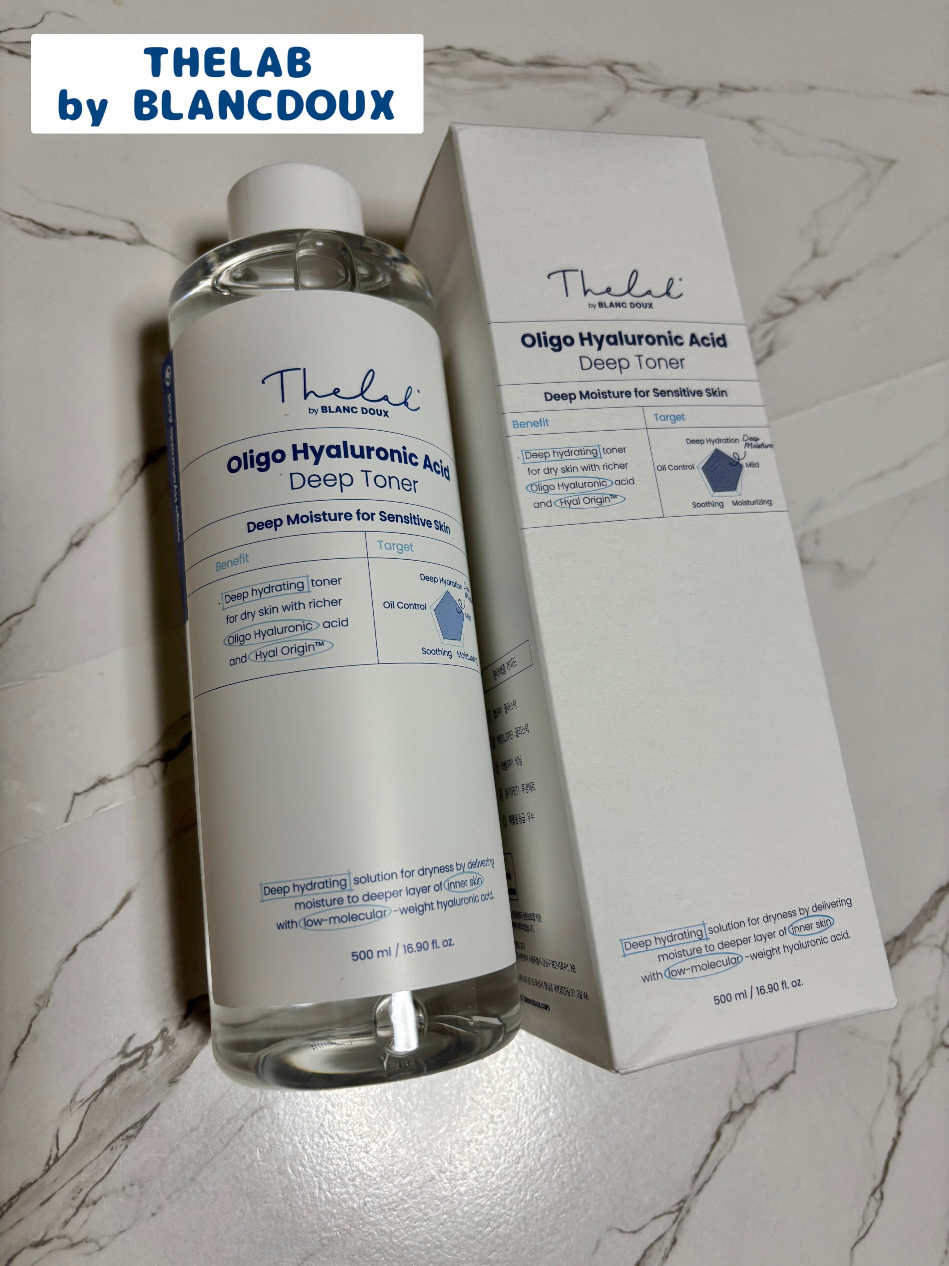 オリゴヒアルロン酸 5000 トナー/THE LAB by blanc doux(ザラボバイブランドゥ)/化粧水を使ったクチコミ（1枚目）