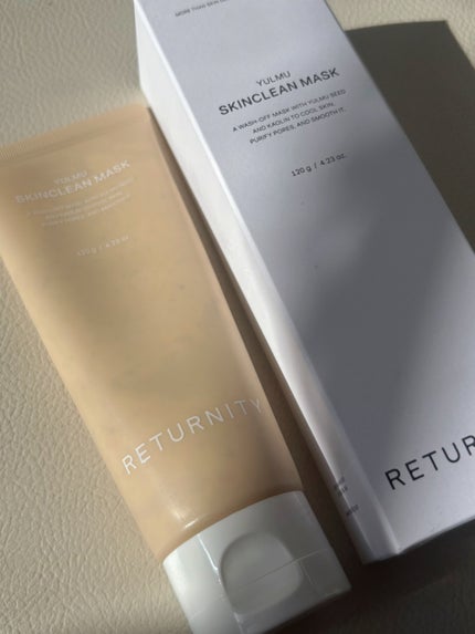 ユルムスキンクリーンパック/RETURNITY/洗い流すパック・マスクを使ったクチコミ(3枚目)