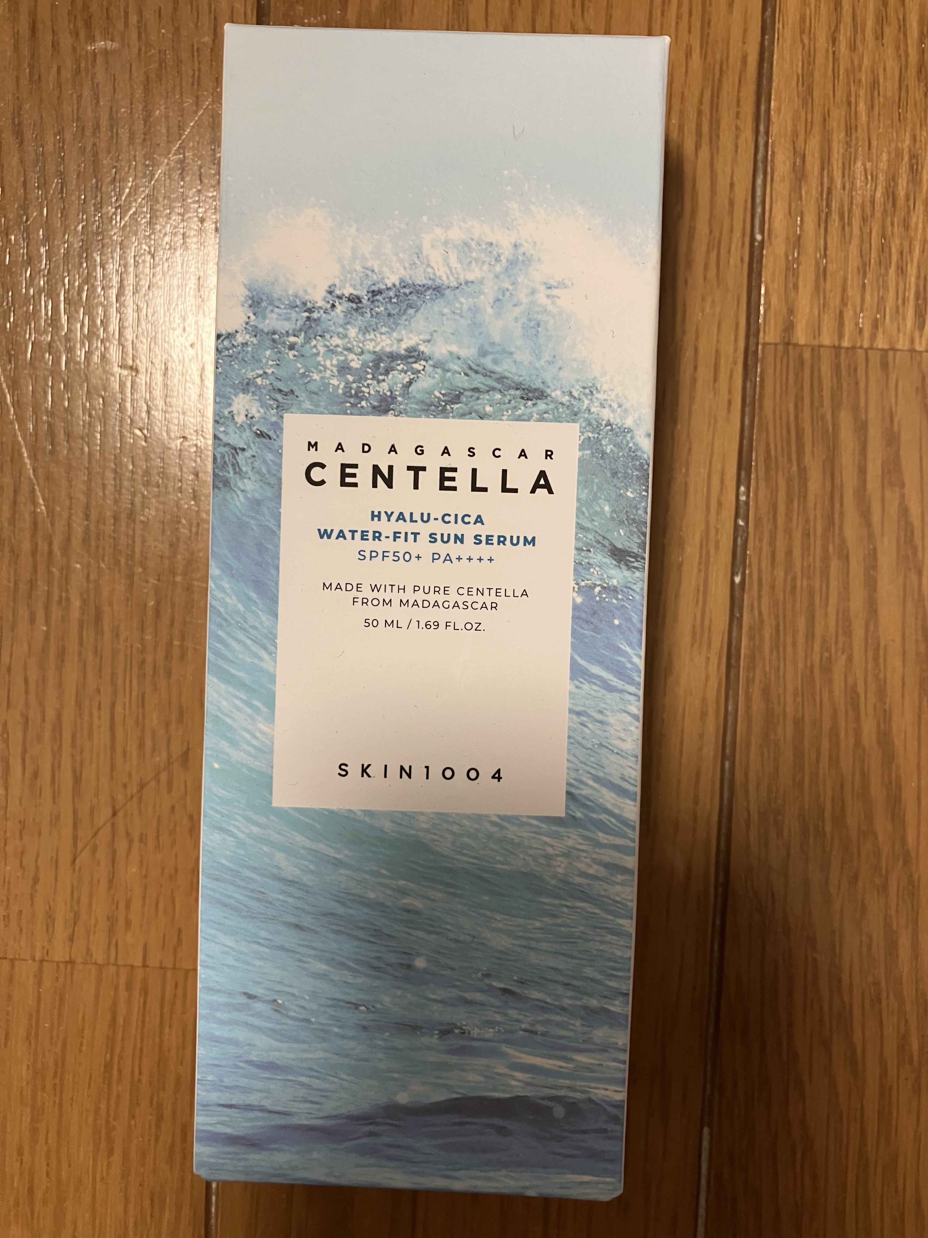 ヒアルーシカ ウォーターフィット サンセラム/SKIN1004/日焼け止めローションを使ったクチコミ（1枚目）