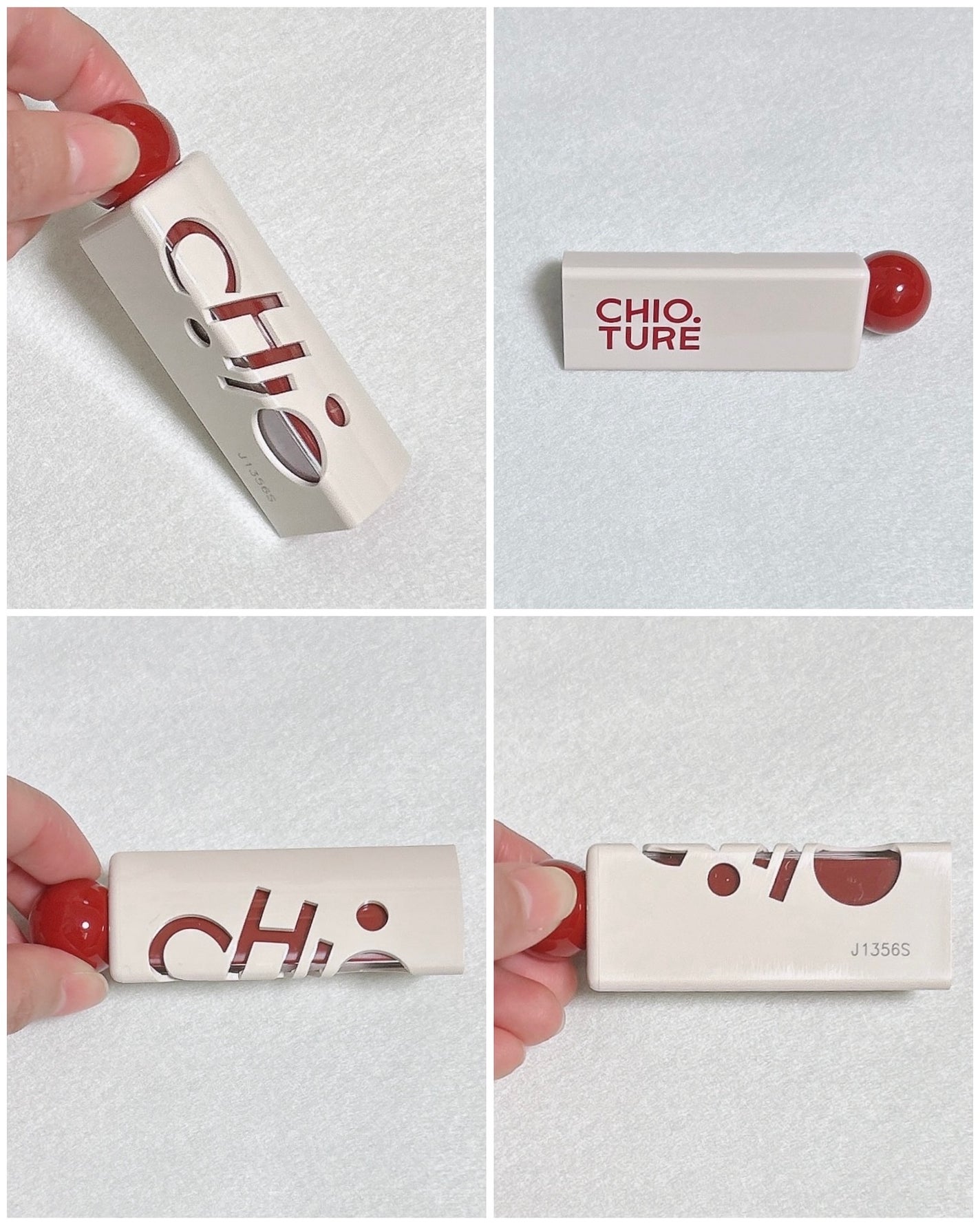 三角泥リップ/CHIOTURE/リップティントを使ったクチコミ(3枚目)