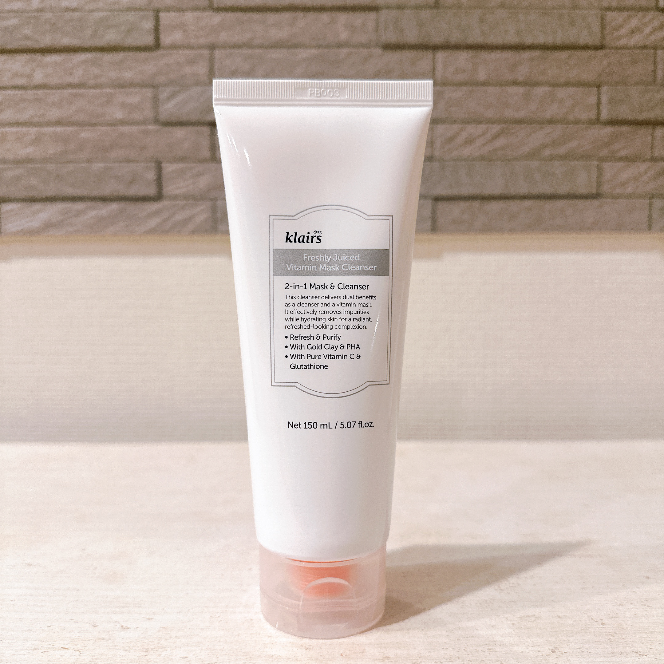 ヒアルビタグルパッククレンザー/Klairs/洗顔フォームを使ったクチコミ（2枚目）