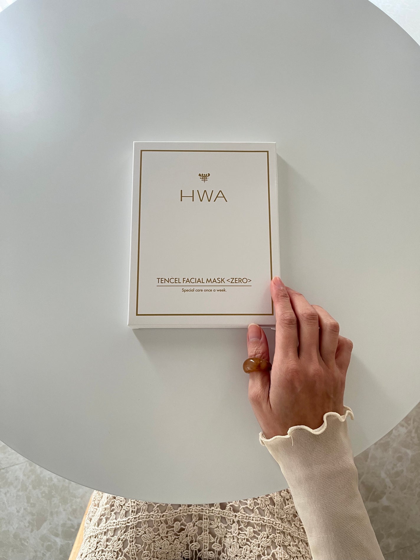 テンセルフェイシャルマスクZERO/HWA/シートマスク・パックを使ったクチコミ(2枚目)