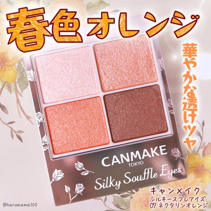 シルキースフレアイズ/キャンメイク/アイシャドウパレットを使ったクチコミ(1枚目)