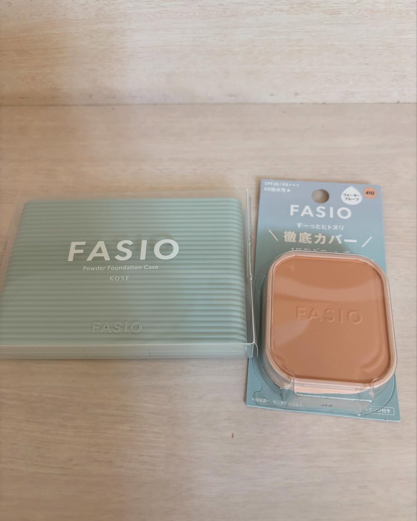 ヒトヌリカバー 耐久ファンデーション/FASIO/パウダーファンデーションを使ったクチコミ（1枚目）