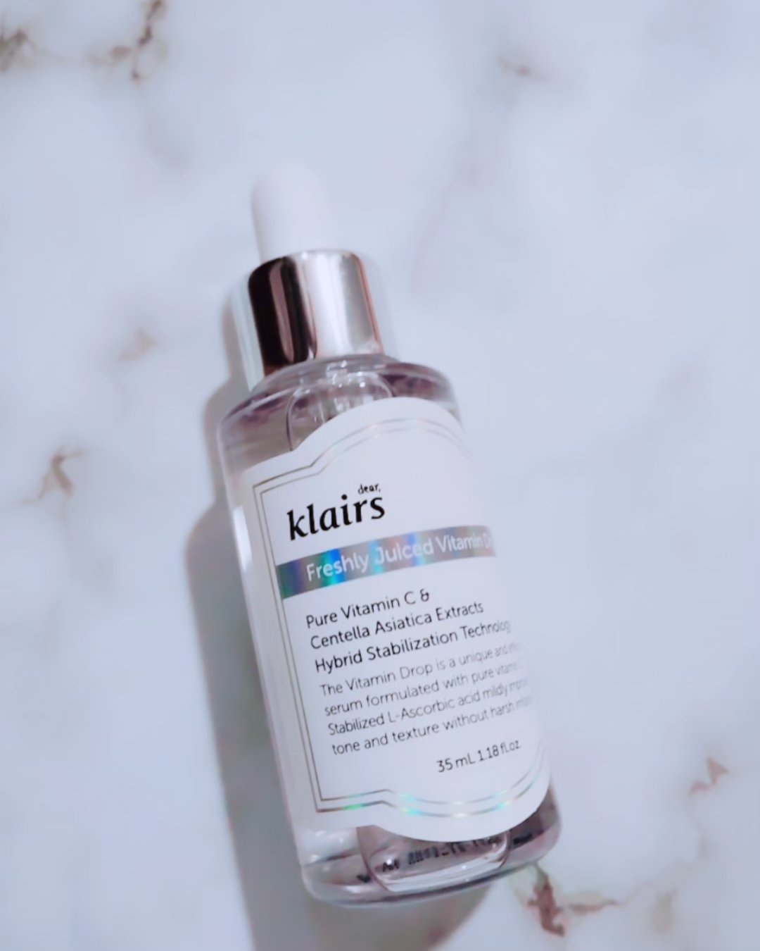 フレッシュリージュースドビタミンドロップ(35ml)/Klairs/美容液を使ったクチコミ（1枚目）