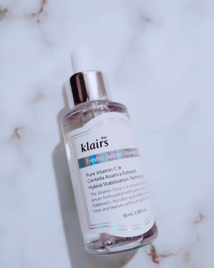 フレッシュリージュースドビタミンドロップ(35ml)/Klairs/美容液を使ったクチコミ(1枚目)