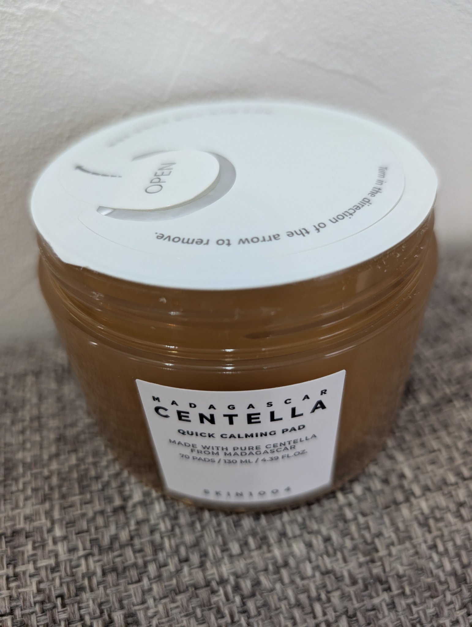 センテラ クイックカーミングパッド/SKIN1004/トナーパッドを使ったクチコミ（1枚目）