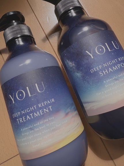 ディープナイトリペアシャンプー/トリートメント/YOLU/シャンプー・コンディショナーを使ったクチコミ(1枚目)