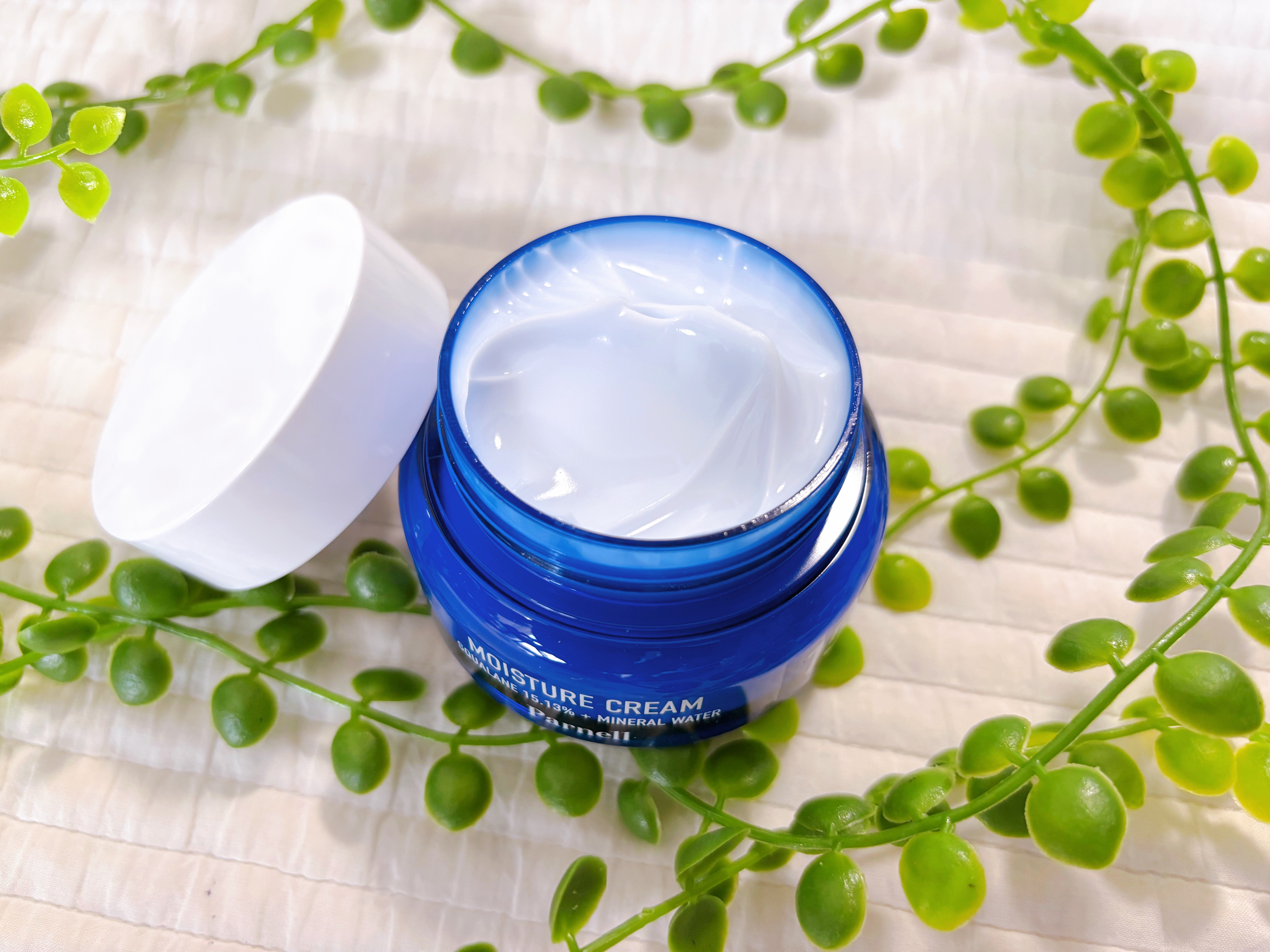 スクワラン 15.13 ミネラルウォーター 保湿ケア クリーム/parnell/フェイスクリームを使ったクチコミ（2枚目）