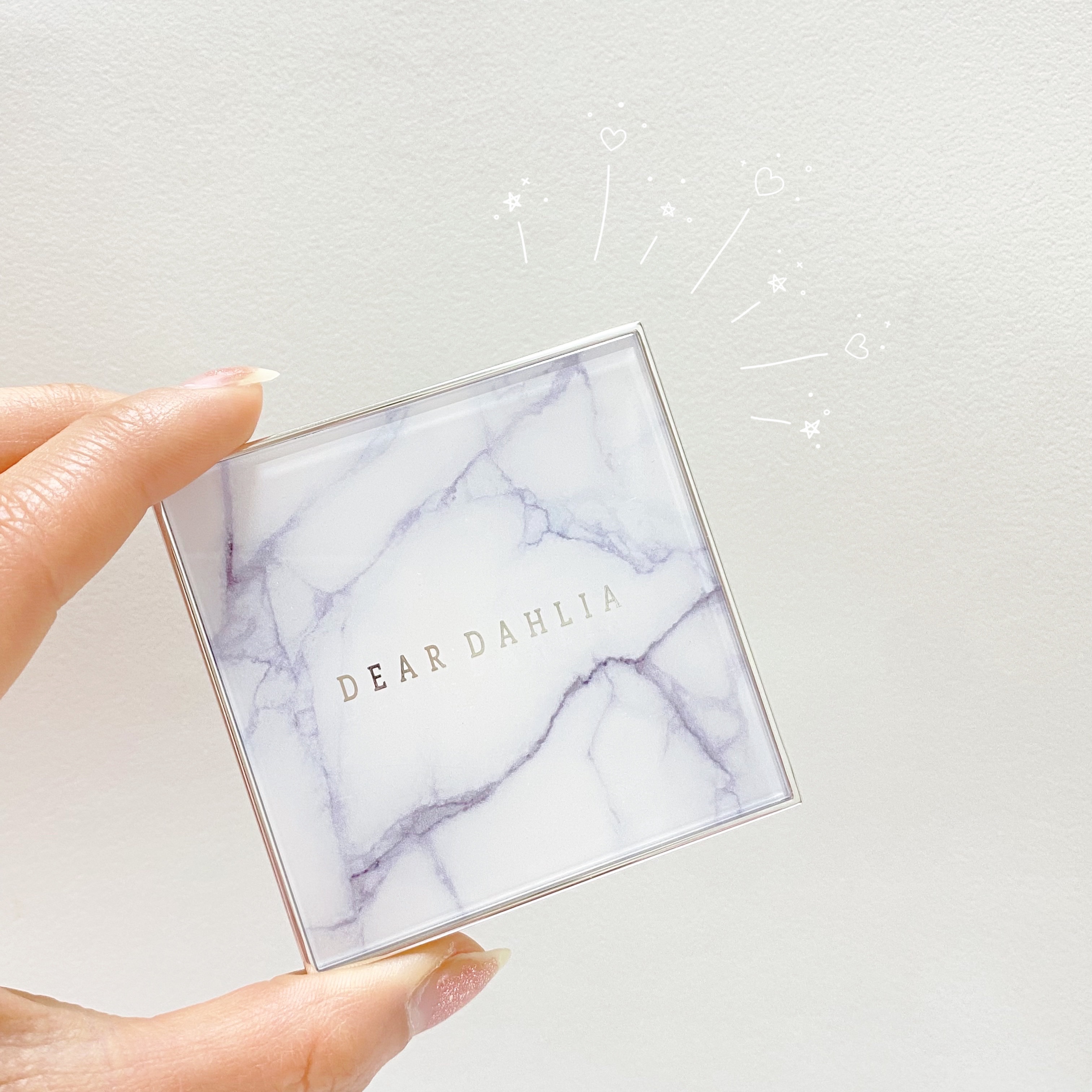 スキンルミナスハイライター/DEAR DAHLIA/パウダーハイライトを使ったクチコミ（3枚目）