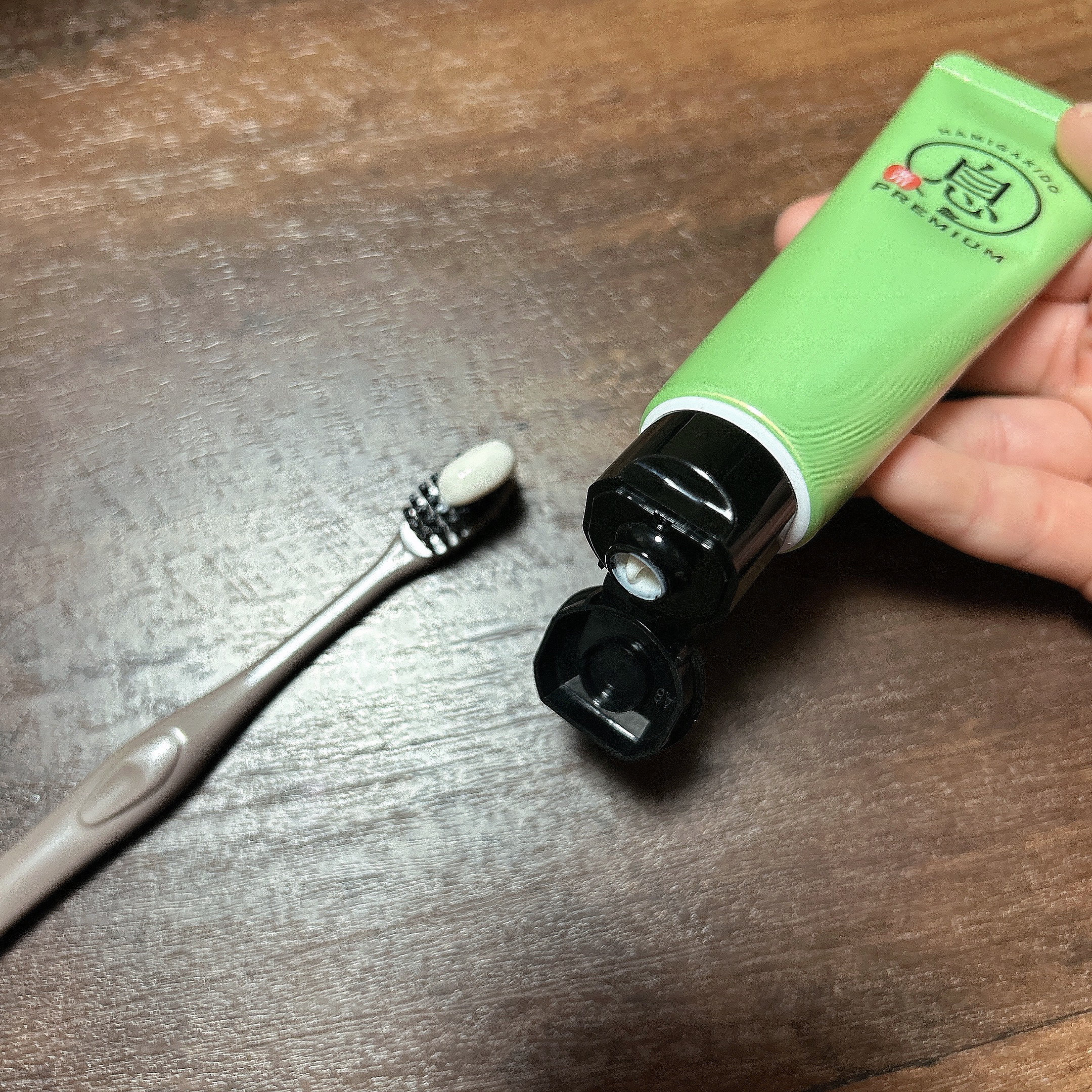 薬用フレッシュペースト【医薬部外品】/歯磨き堂/歯磨き粉を使ったクチコミ（3枚目）