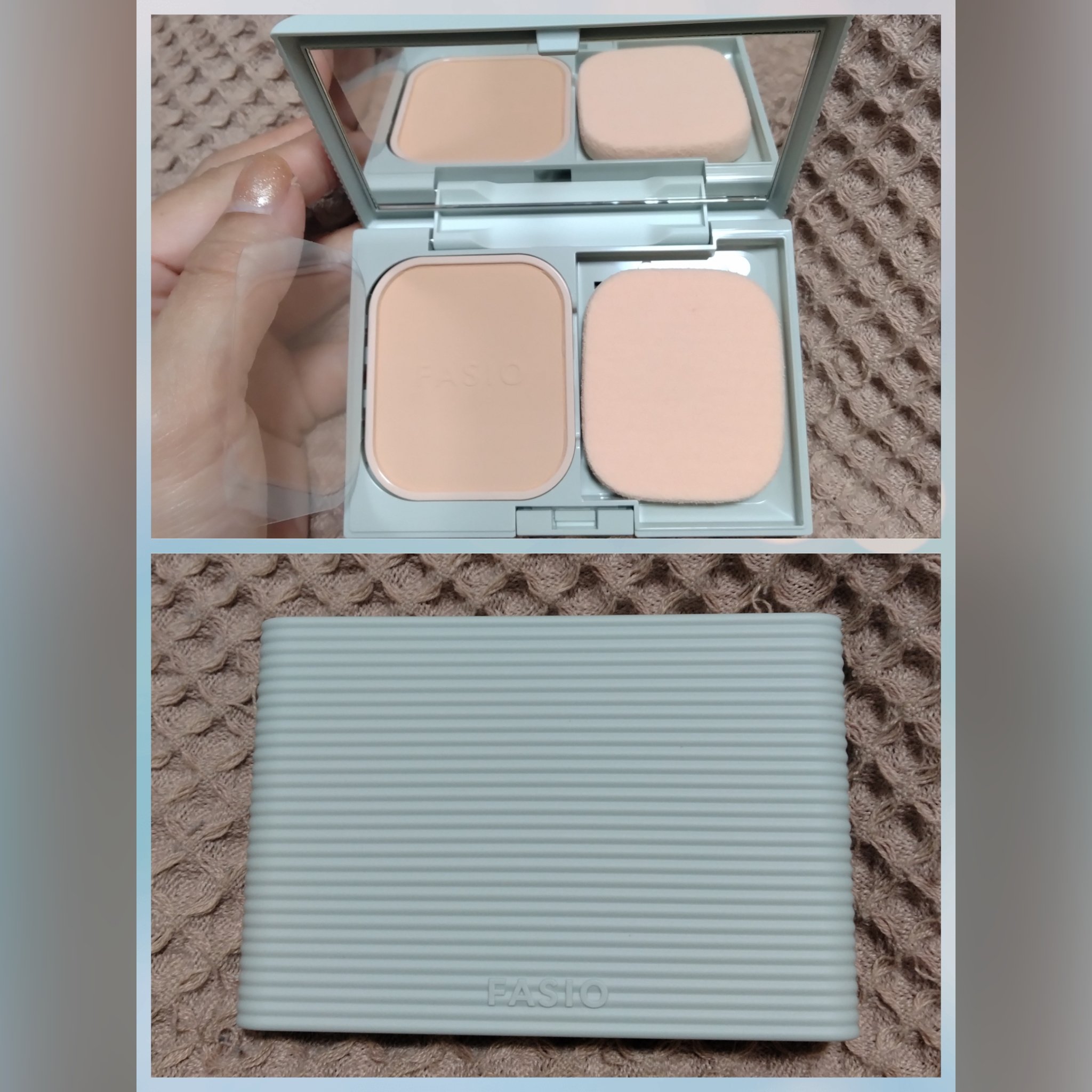 ヒトヌリカバー 耐久ファンデーション/FASIO/パウダーファンデーションを使ったクチコミ（1枚目）