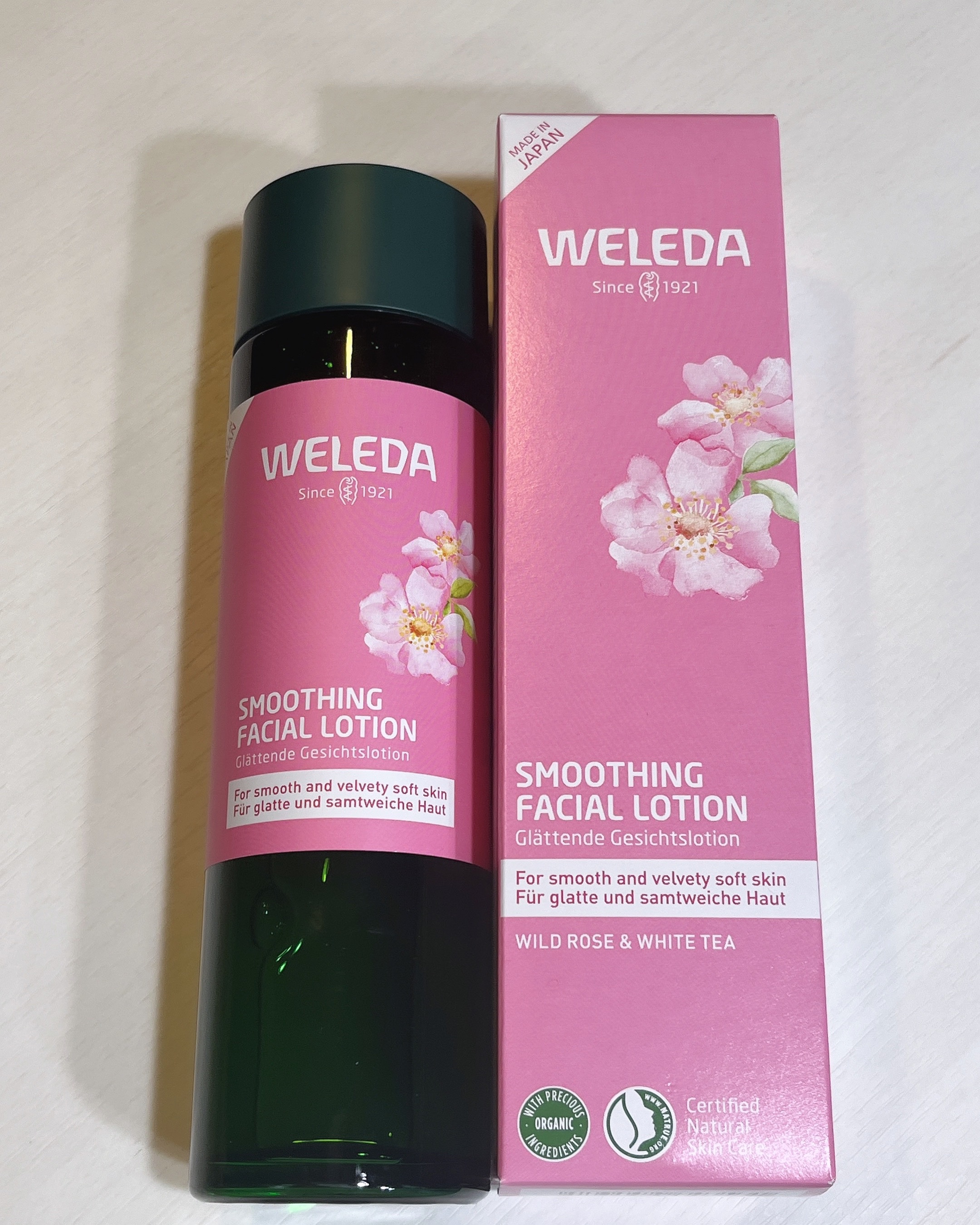 ワイルドローズ スムージングローション/WELEDA/化粧水を使ったクチコミ（1枚目）