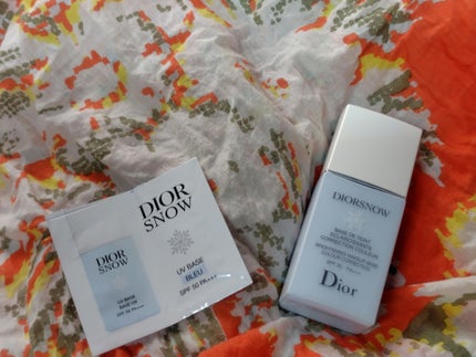 【旧】スノー メイクアップ ベース UV35 SPF35/PA+++/Dior/化粧下地を使ったクチコミ(1枚目)