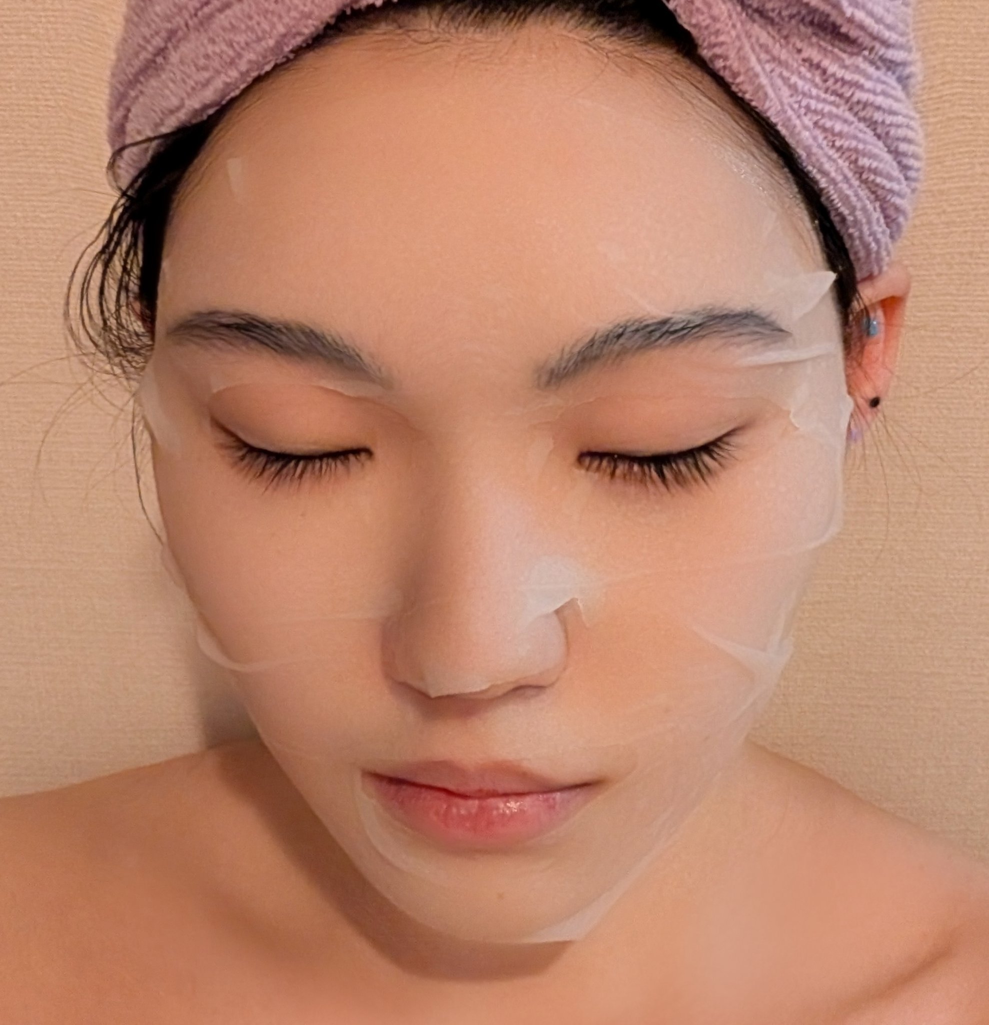 アンレーベル V シートマスク /unlabel/シートマスク・パックを使ったクチコミ（2枚目）