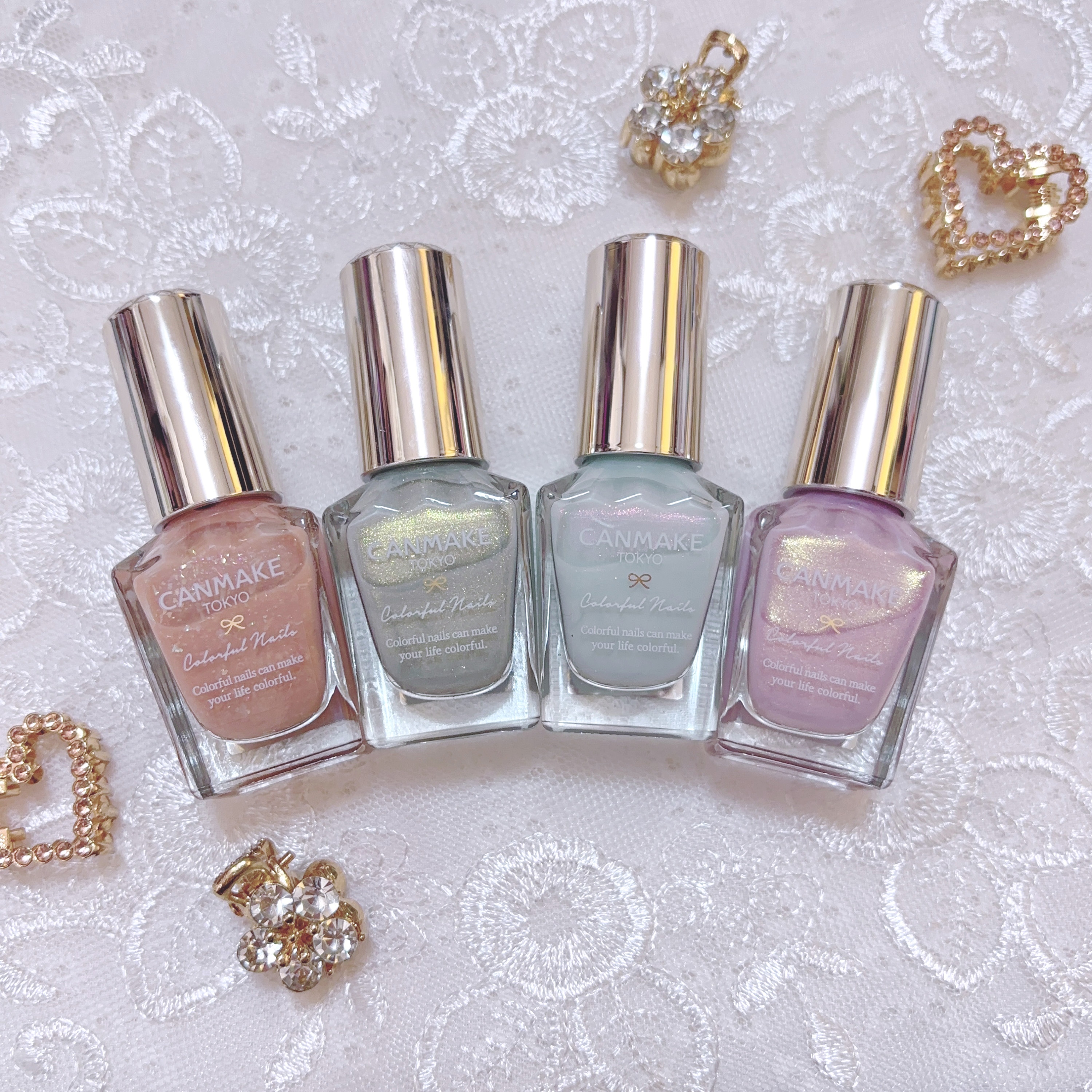 カラフルネイルズ/キャンメイク/マニキュアを使ったクチコミ（1枚目）