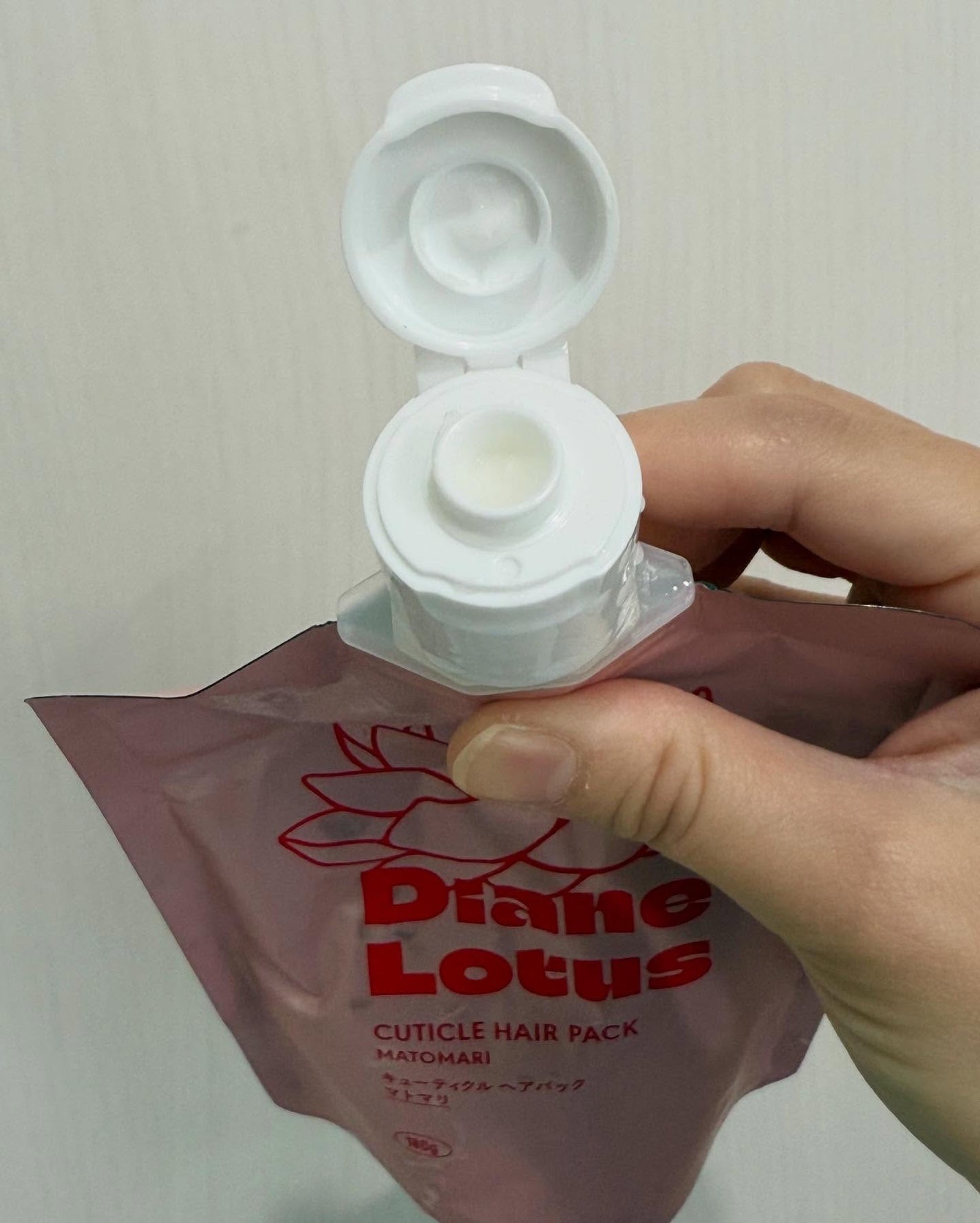ロータス キューティクルヘアパック まとまり ティー&シトラスの香り/ダイアン/ヘアマスク・ヘアパックを使ったクチコミ(2枚目)