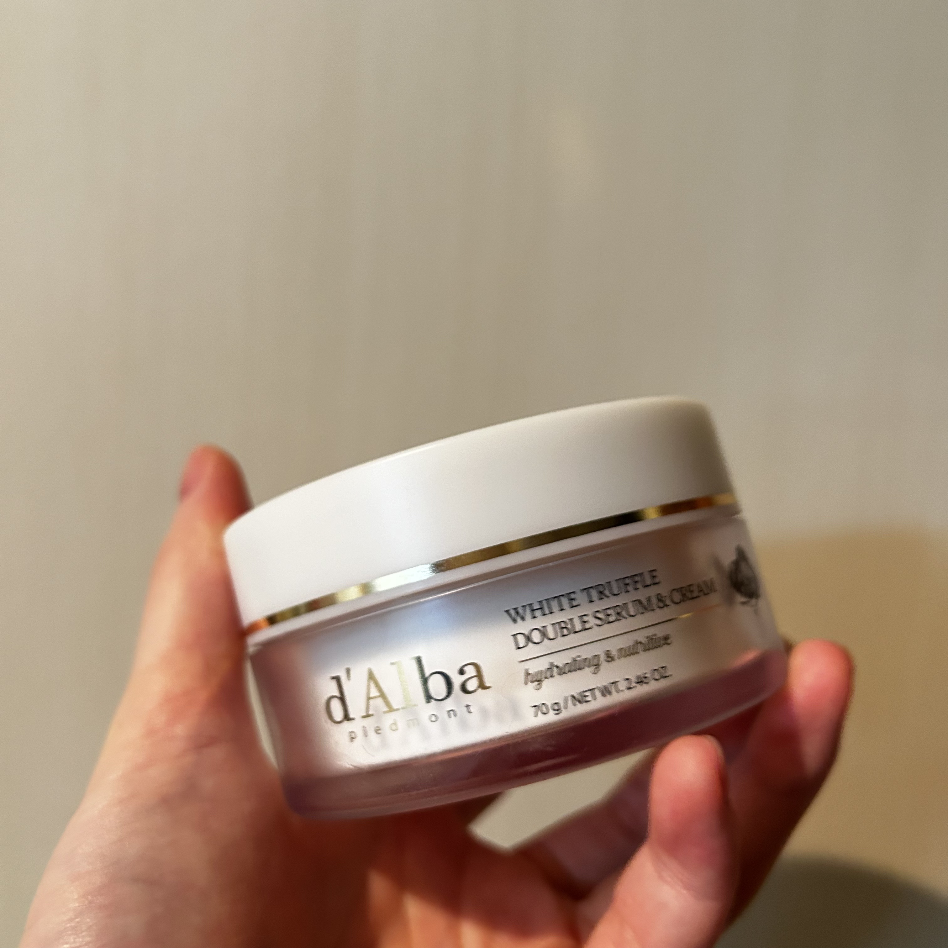 ホワイトトリュフダブルセラムアンドクリーム/ダルバ/フェイスクリームを使ったクチコミ（2枚目）