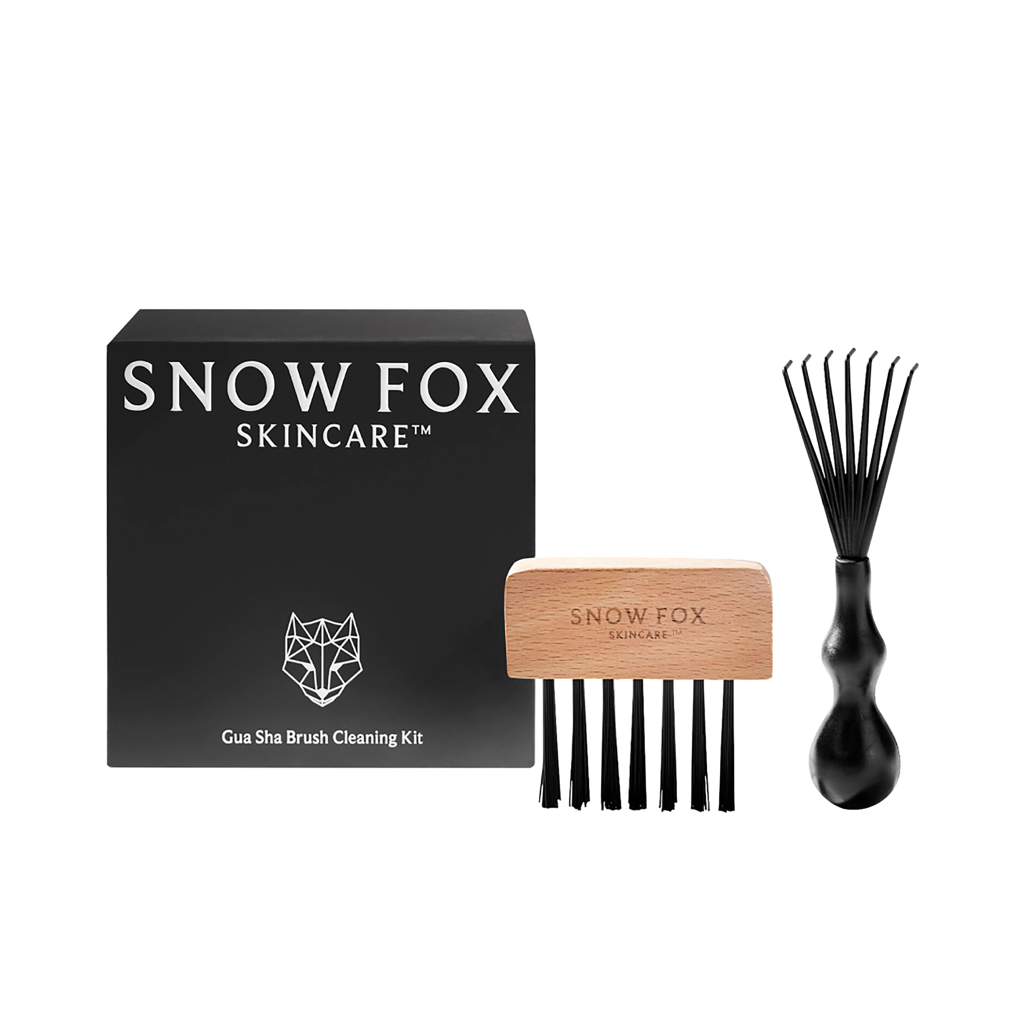 SNOW FOX SKINCARE プレミアム FOX カッサ ヘアブラシ クリーニングキット