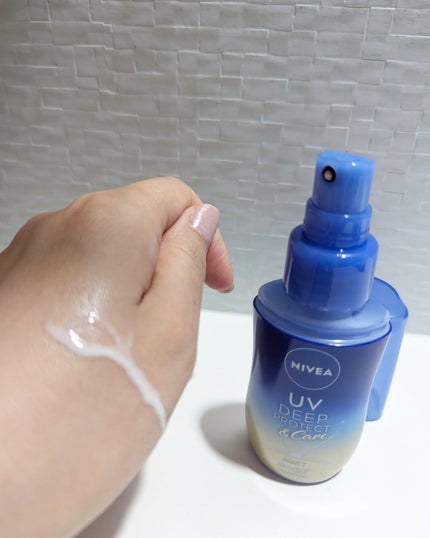 ニベアUV ディーププロテクト&ケア ミルクミスト/ニベア/日焼け止めミスト・スプレーを使ったクチコミ(3枚目)