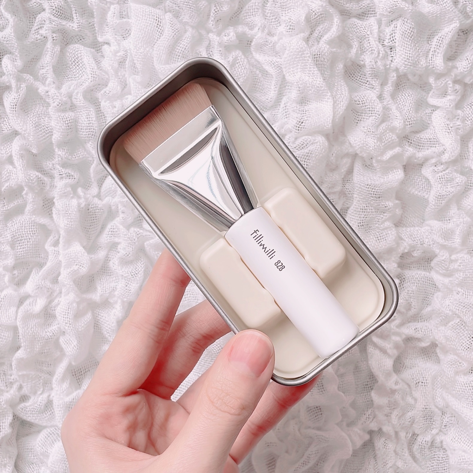 fillimilli ミニスパチュラブラシ 828のクチコミ「【💚便利過ぎてもう手放せない！ミニスパチュラブラシ💚】

fillimilli

ミニスパチュ.....」（3枚目）