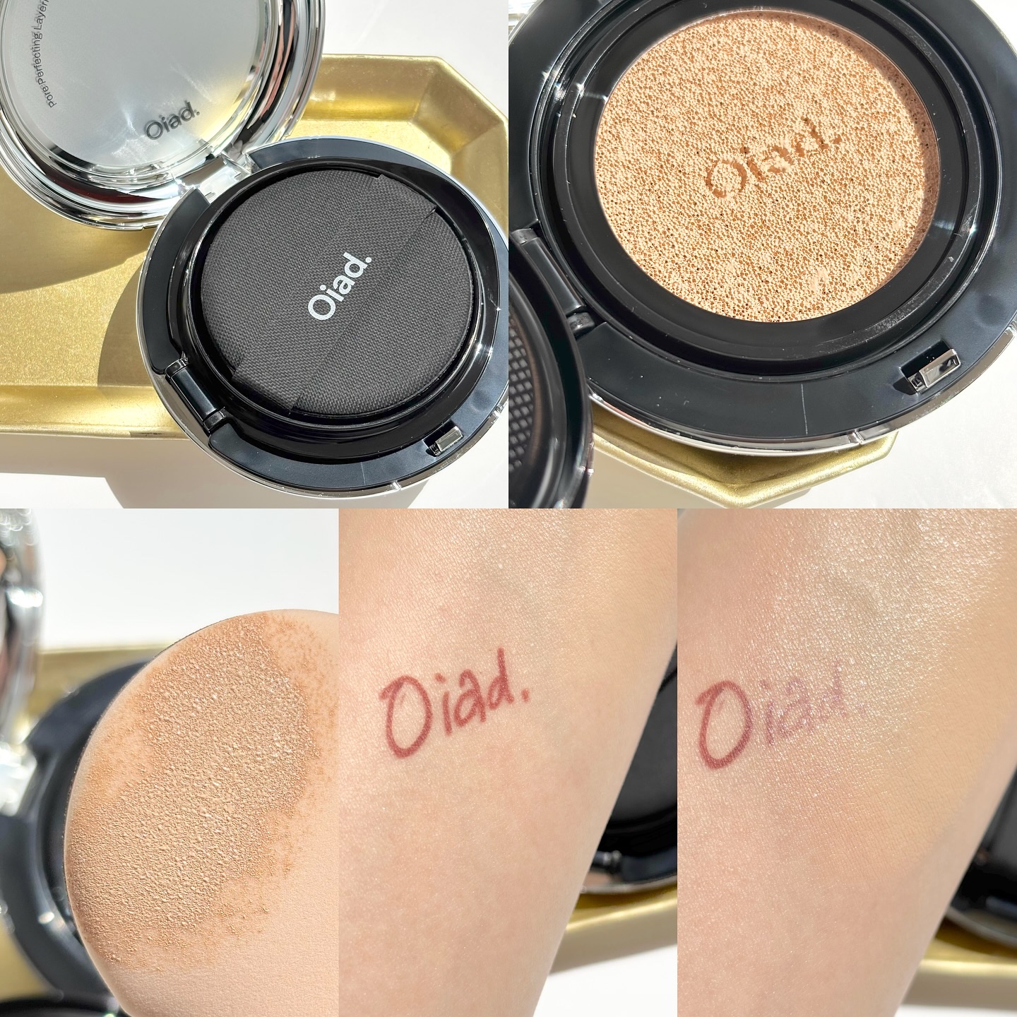 ポアパーフェクティング ミラームーンクッション/oiad/クッションファンデーションを使ったクチコミ（2枚目）