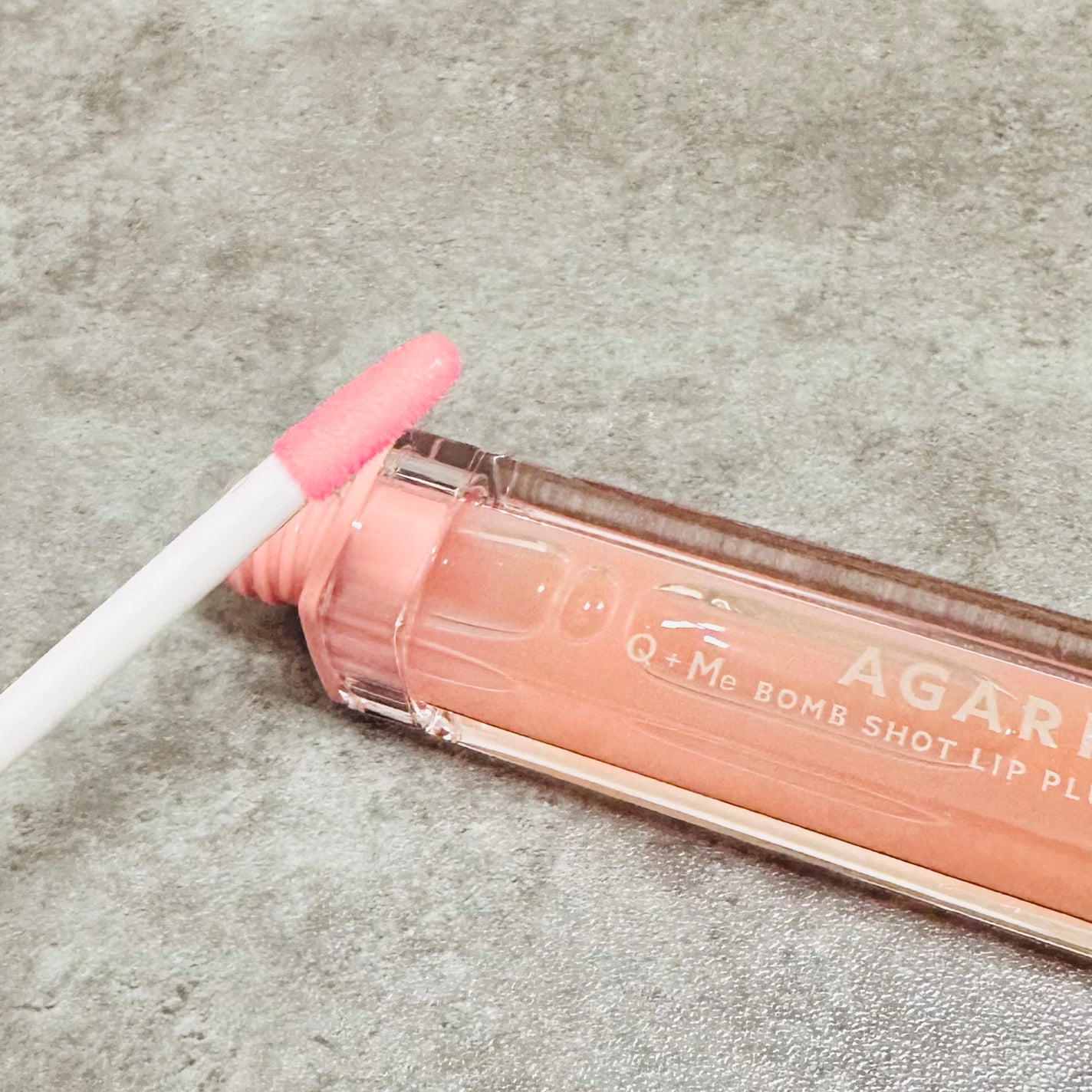 キューミ―ボムショットリッププランパー/AGARISM/リッププランパーを使ったクチコミ(2枚目)