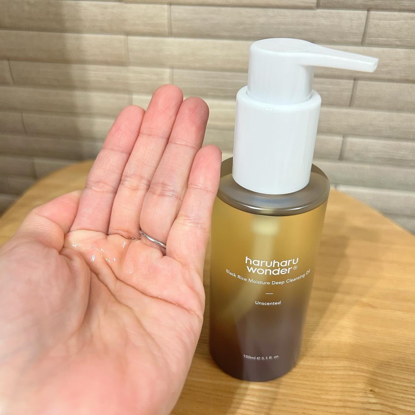 ブラックライス モイスチャー ディープクレンジングオイル/haruharu wonder/オイルクレンジングを使ったクチコミ(6枚目)