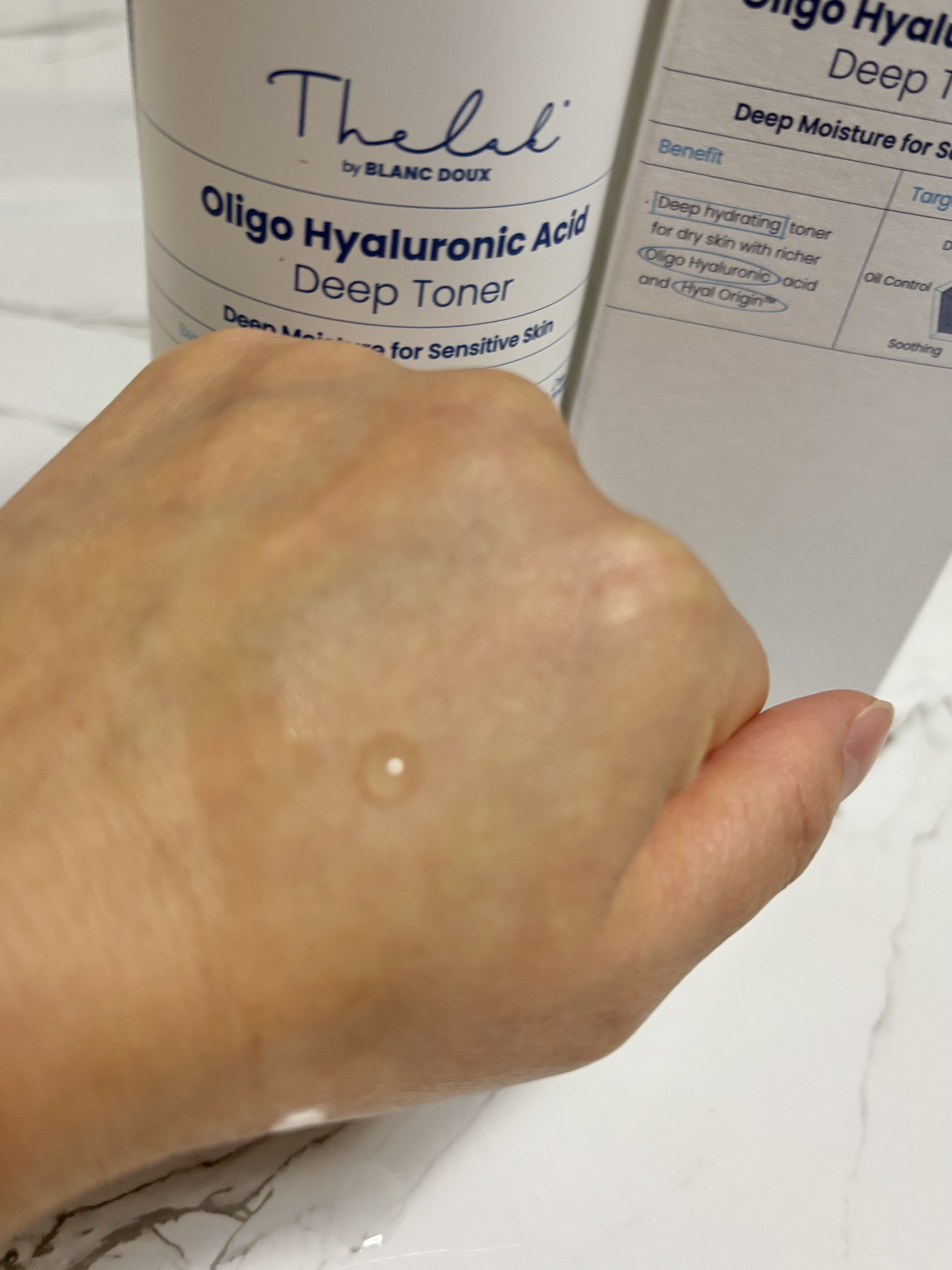 オリゴヒアルロン酸 5000 トナー/THE LAB by blanc doux(ザラボバイブランドゥ)/化粧水を使ったクチコミ（2枚目）