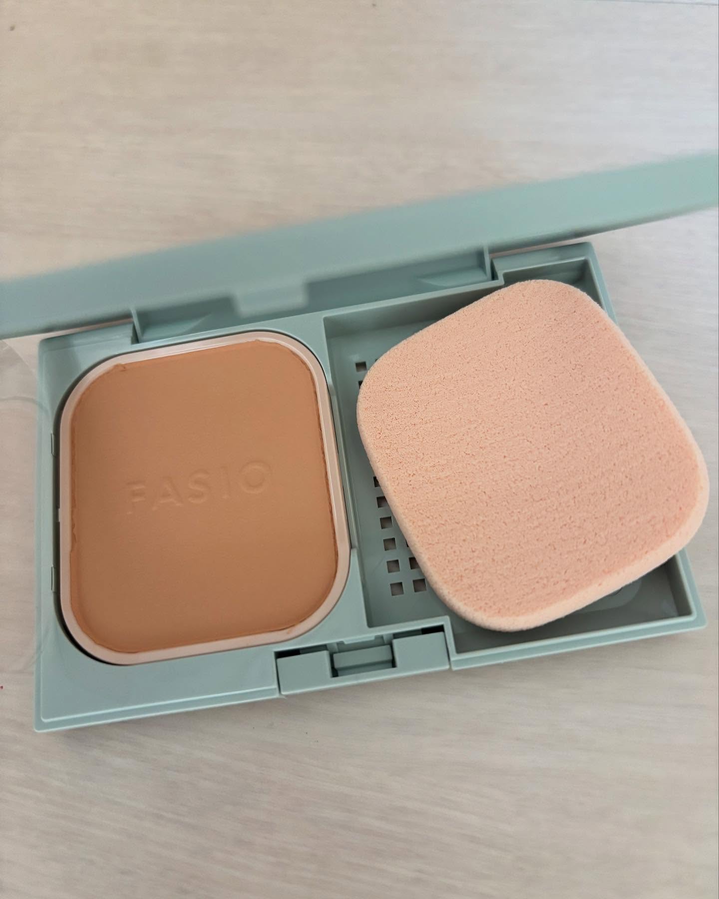 ヒトヌリカバー 耐久ファンデーション/FASIO/パウダーファンデーションを使ったクチコミ（2枚目）