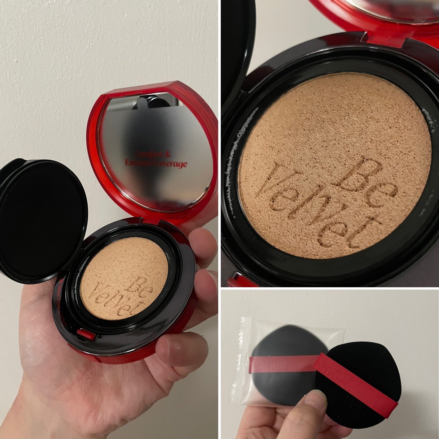 ビーベルベットカバークッション/espoir/クッションファンデーションを使ったクチコミ(3枚目)