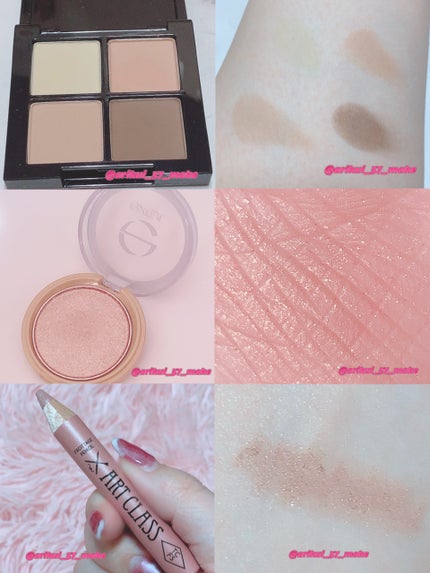 シャイニーシャドウ N/excel/単色アイシャドウを使ったクチコミ(4枚目)