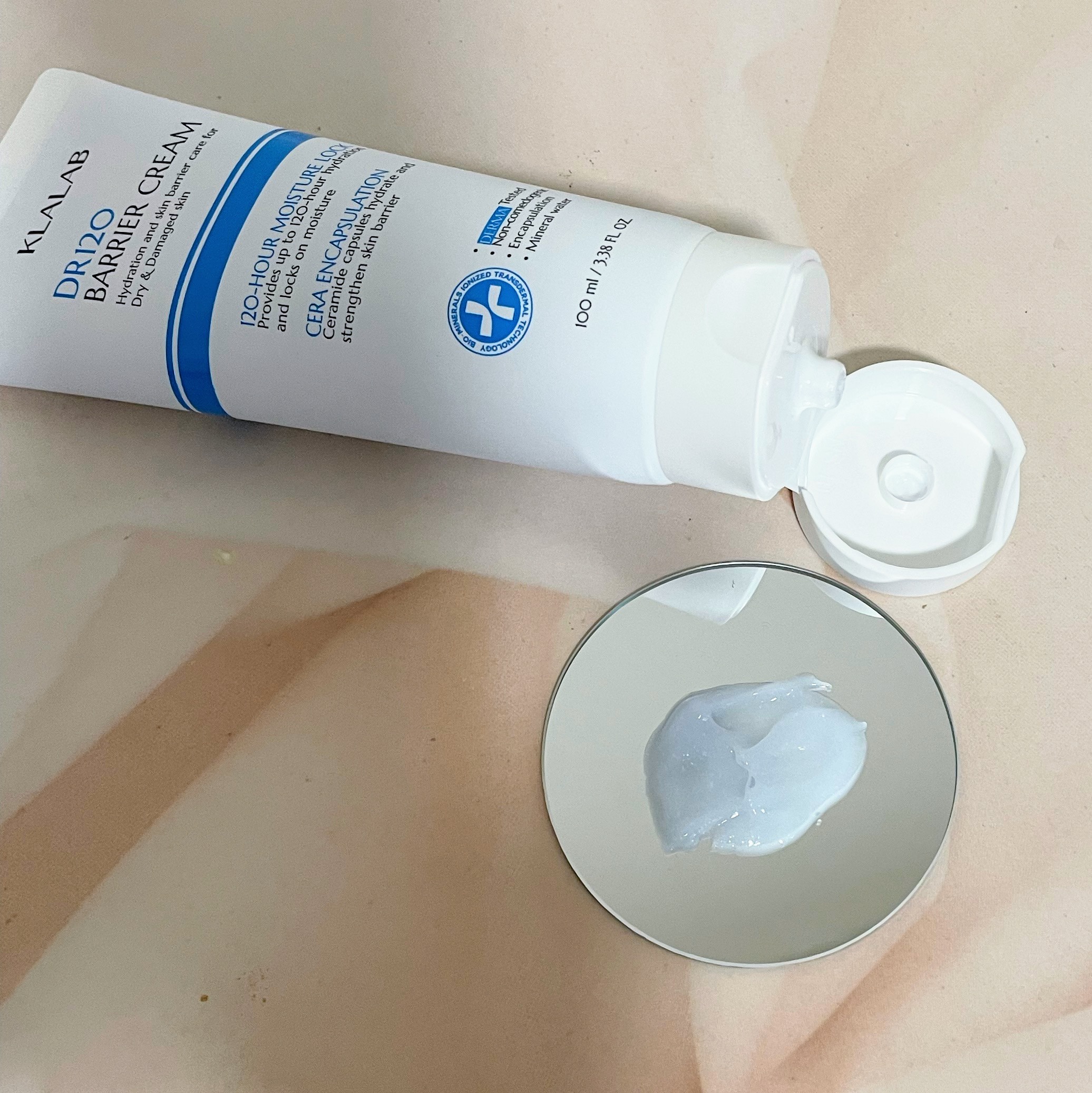 ディーアール120 バリアクリーム/KLALAB/フェイスクリームを使ったクチコミ（3枚目）