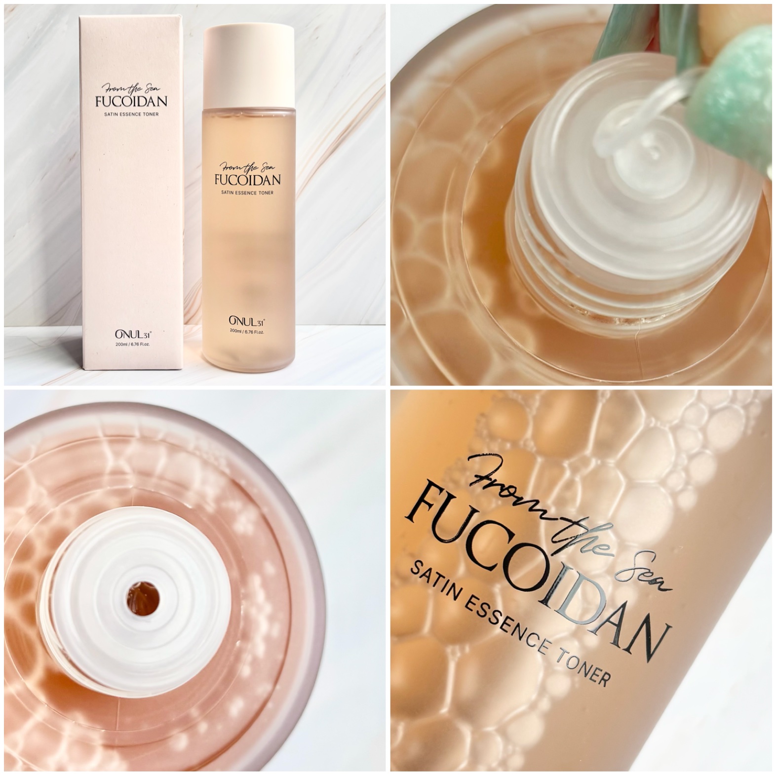 フコイダンサテンエッセンストナー/ONUL31/化粧水を使ったクチコミ（2枚目）