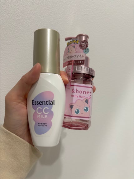 CCミルク/エッセンシャル/ヘアミルクを使ったクチコミ(1枚目)