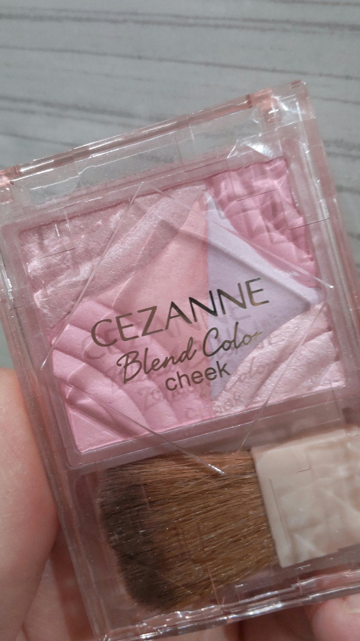 ブレンドカラーチーク/CEZANNE/チークを使ったクチコミ(1枚目)