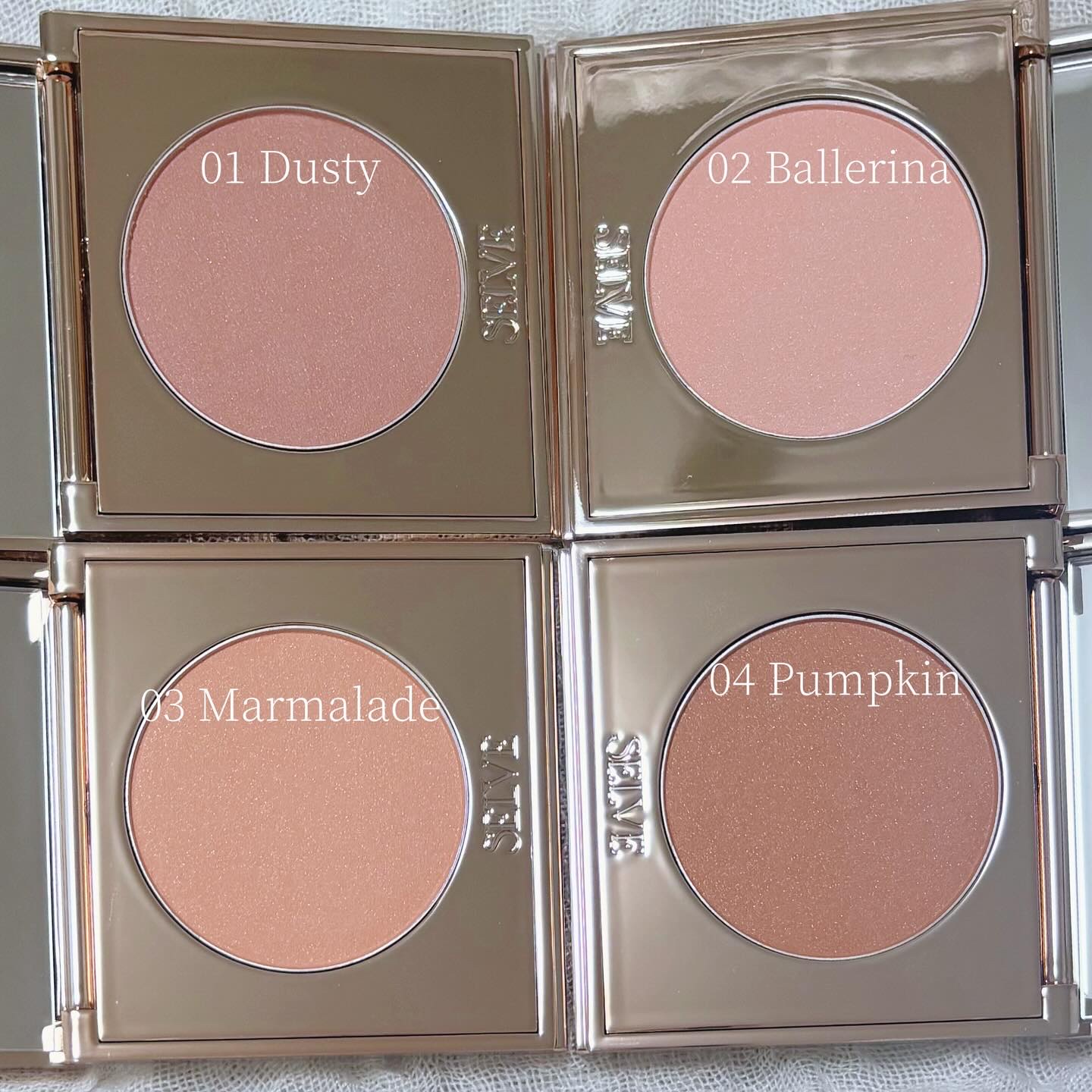 フォギーヴェールブラッシャー/SELVE/パウダーチークを使ったクチコミ（2枚目）